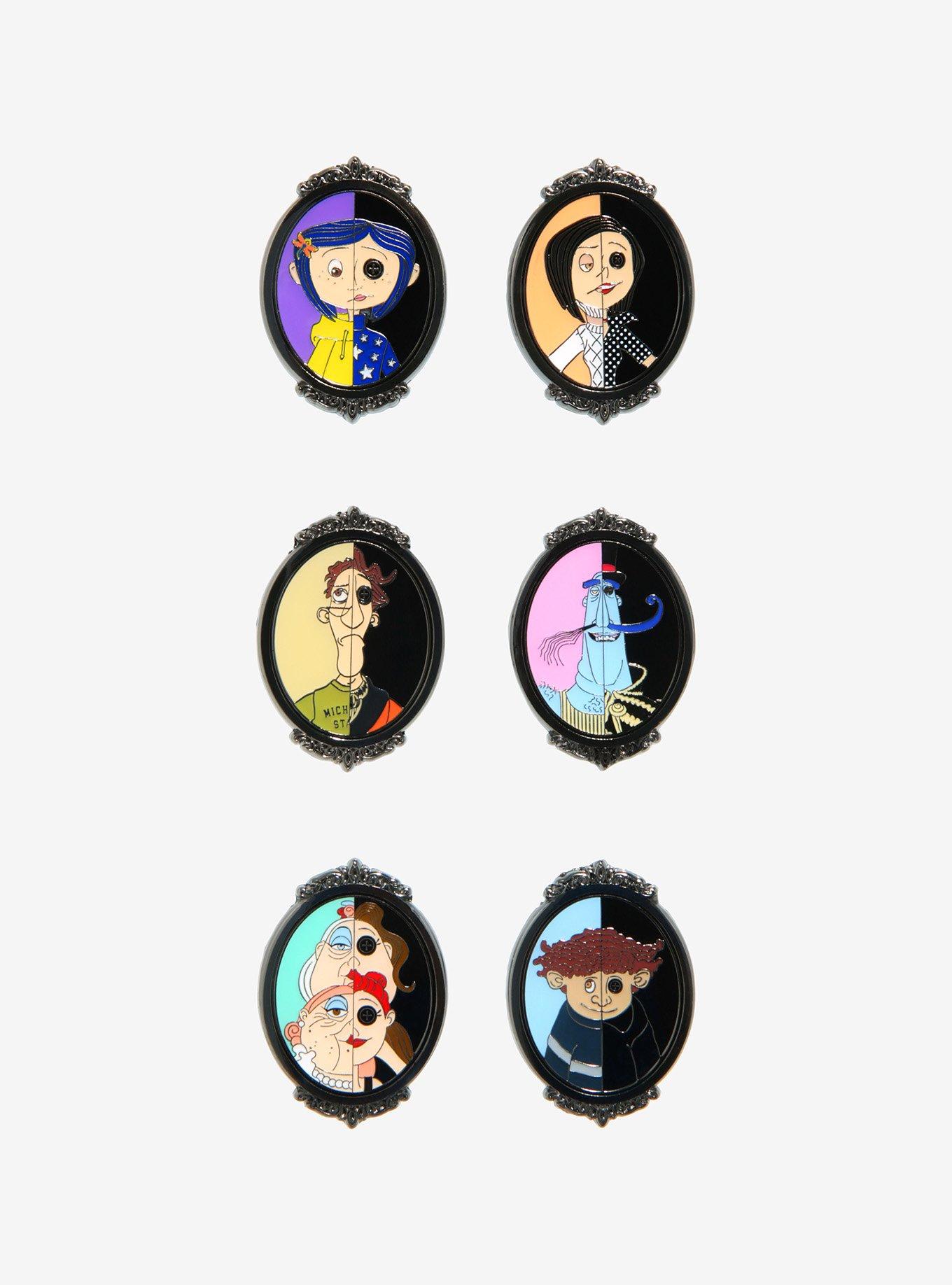 Loungefly Coraline Both Worlds Blind Box Enamel Pin Hot Topic