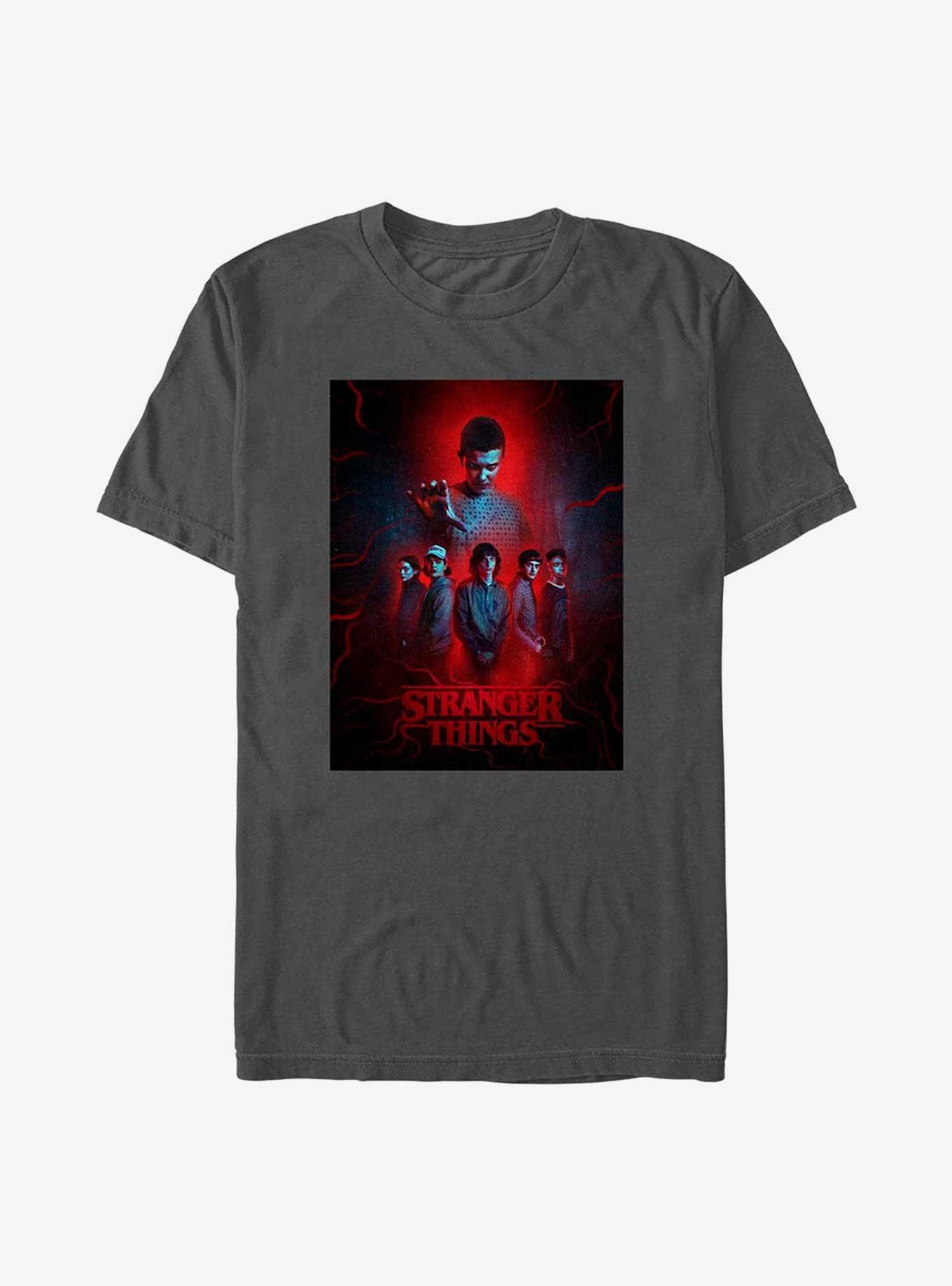 Boxlunch Stranger Things Characters Poster TShirt Mall of America®