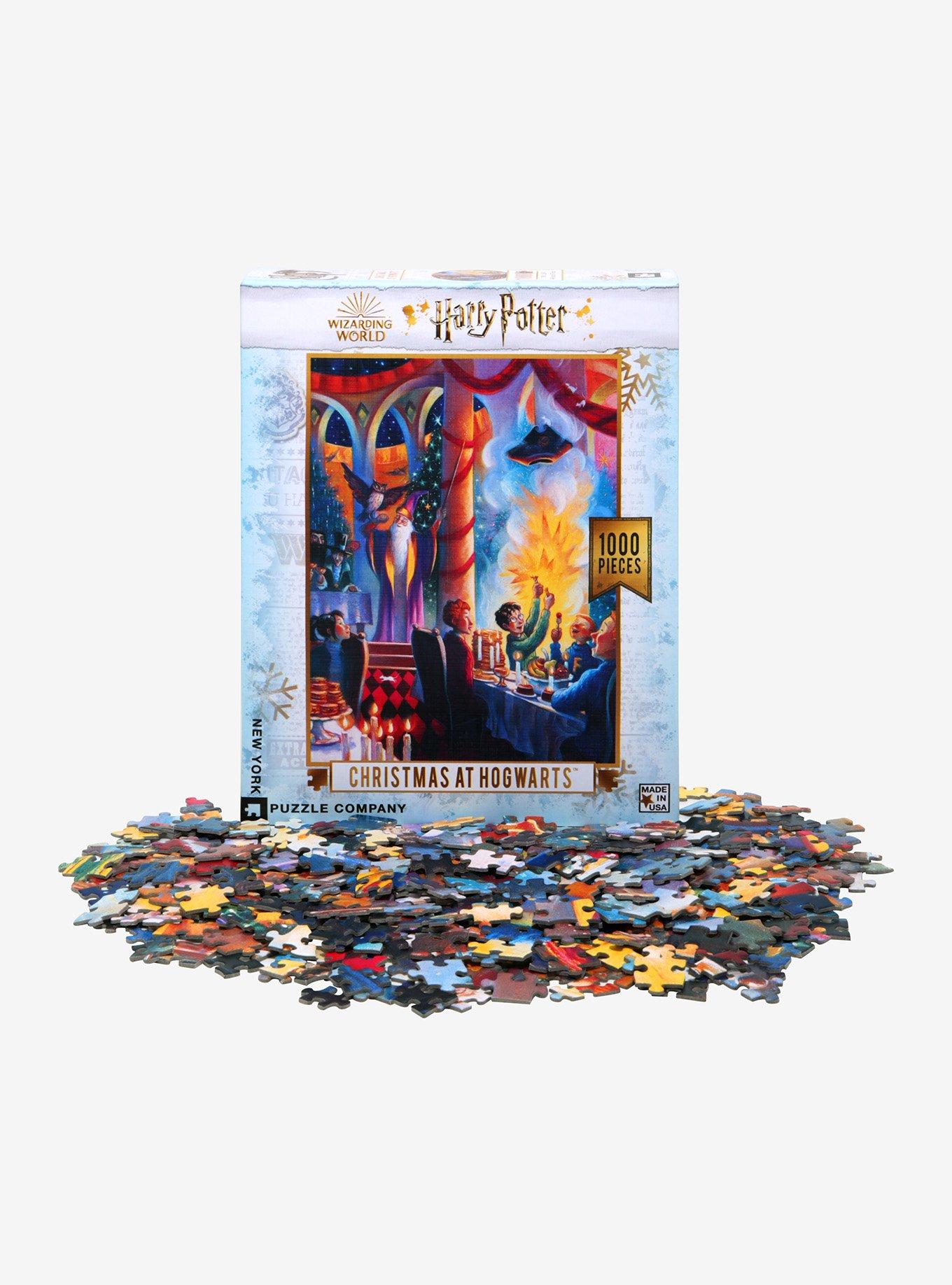 Harry Potter Christmas At Hogwarts Puzzle Hot Topic