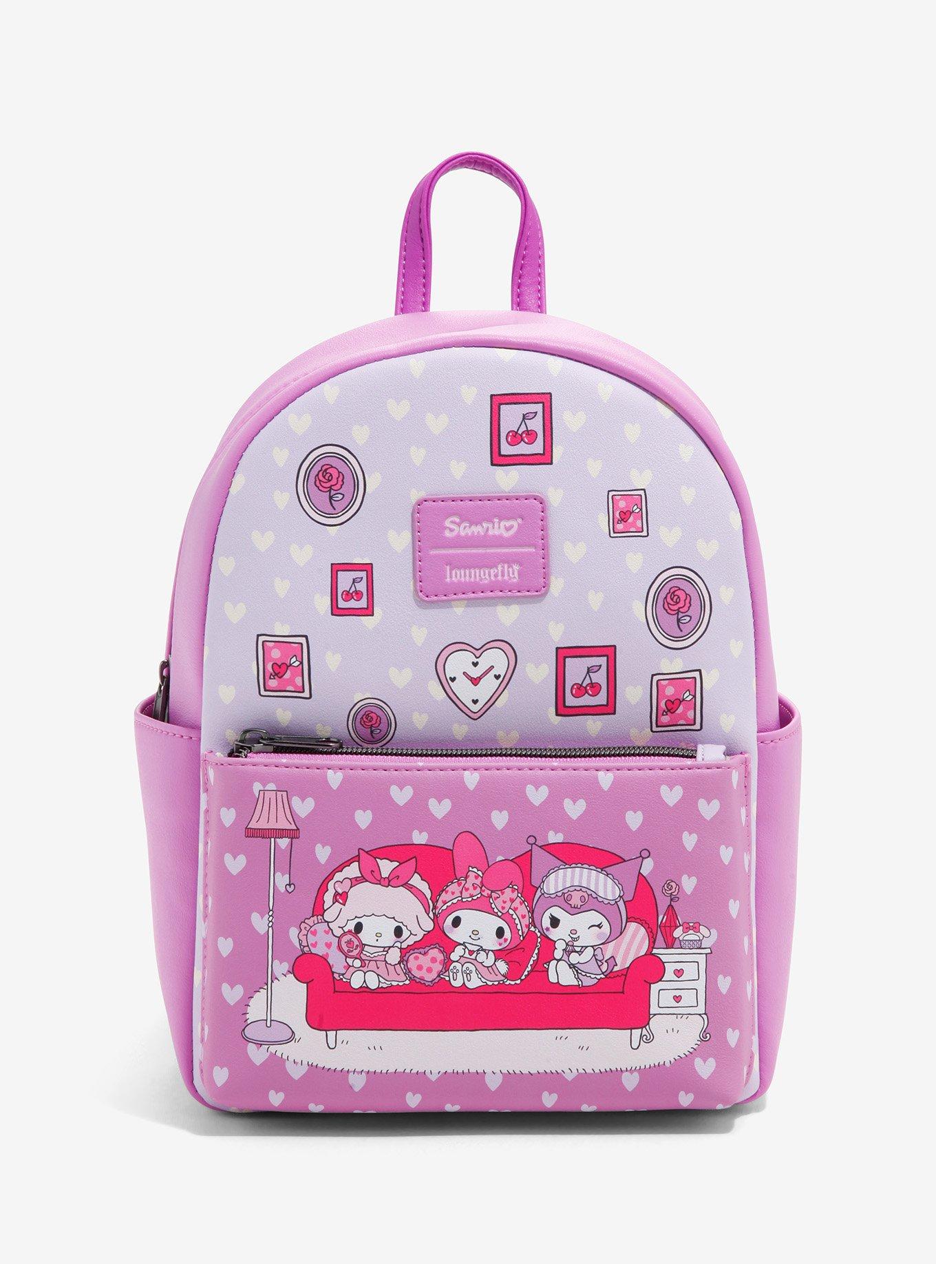 Loungefly My Melody & Kuromi Slumber Party Mini Backpack Hot Topic