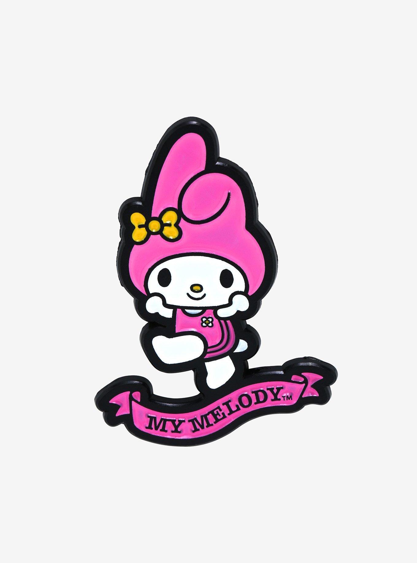 Sanrio My Melody Name Banner Enamel Pin BoxLunch Exclusive BoxLunch