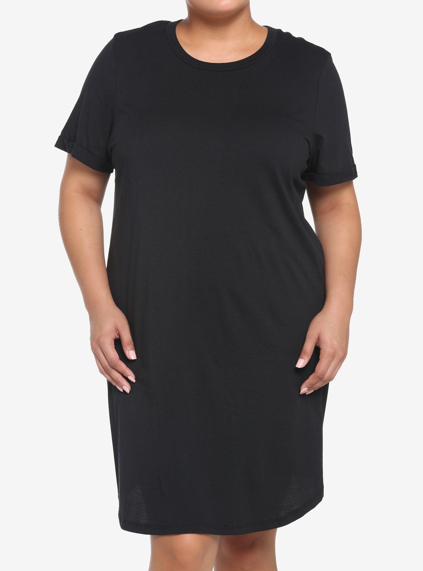 Black TShirt Dress Plus Size Her Universe