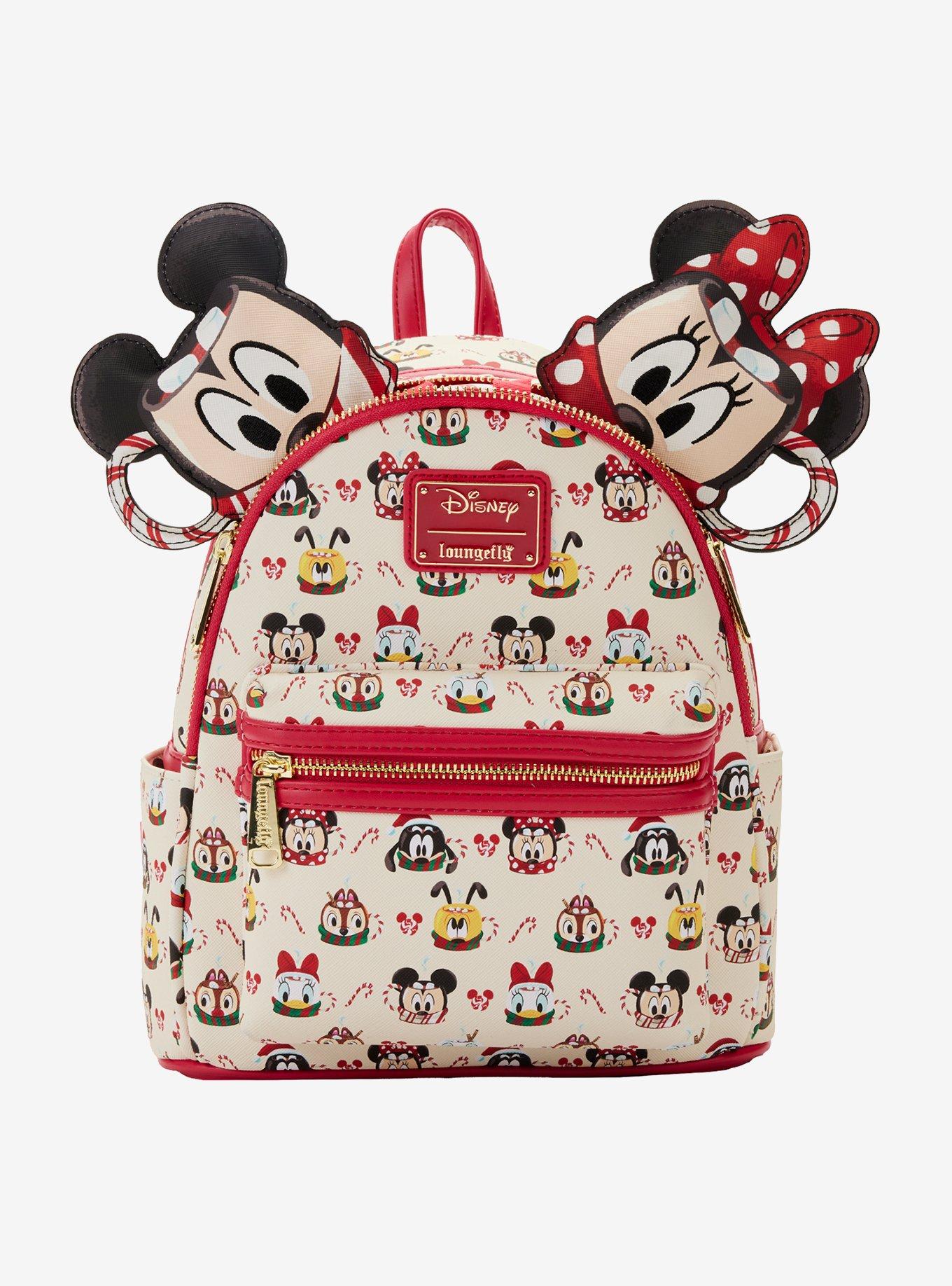 Loungefly Disney Mickey Mouse And Friends Hot Cocoa Mugs Mini Backpack