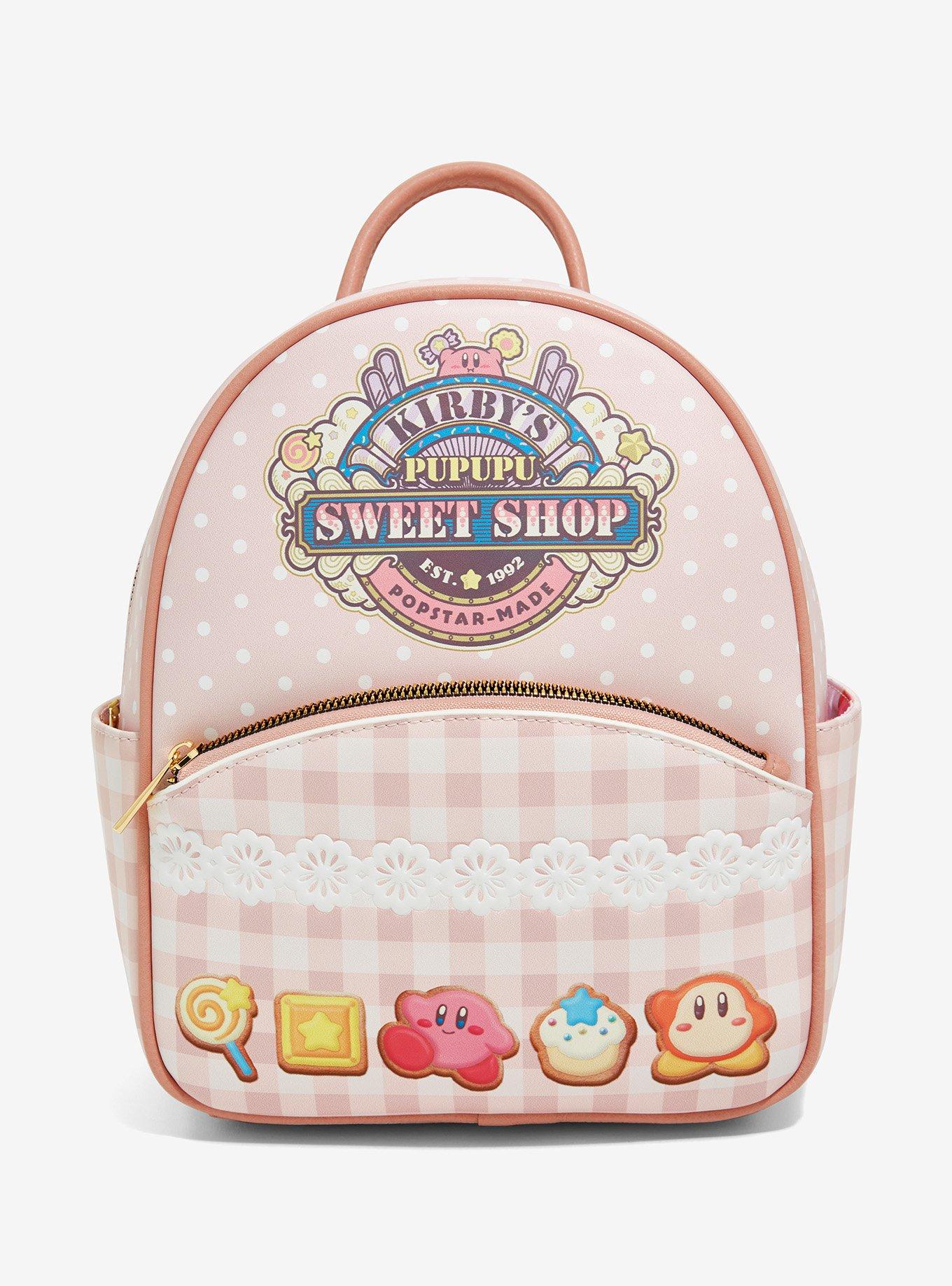 Nintendo Kirby Warp Star Plush Mini Backpack + Cardholder BoxLunch