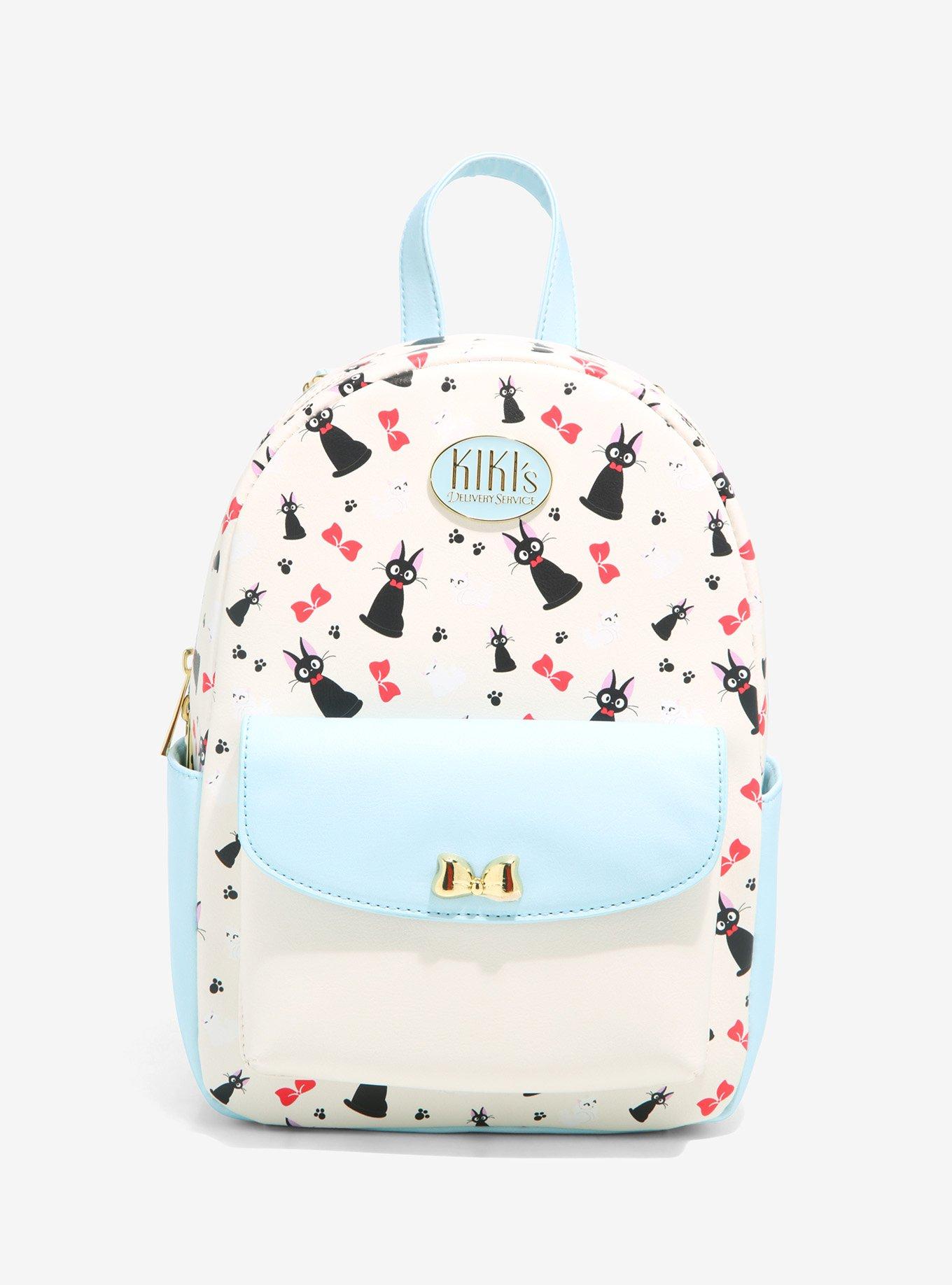 Studio Ghibli Kiki's Delivery Service Jiji Bow Mini Backpack Hot Topic