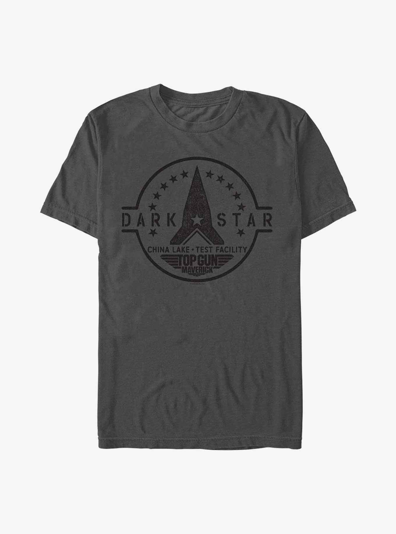 Top Gun Maverick Dark Star TShirt GREY Hot Topic