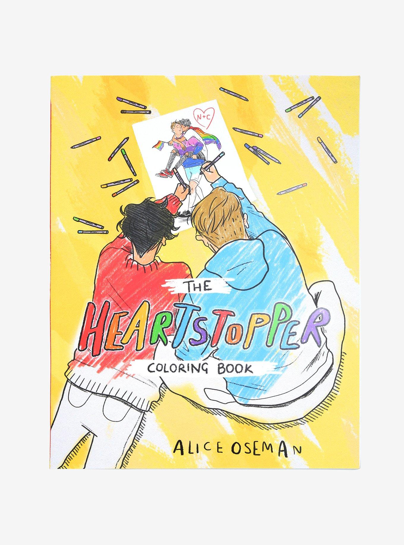 Heartstopper Official Coloring Book Hot Topic