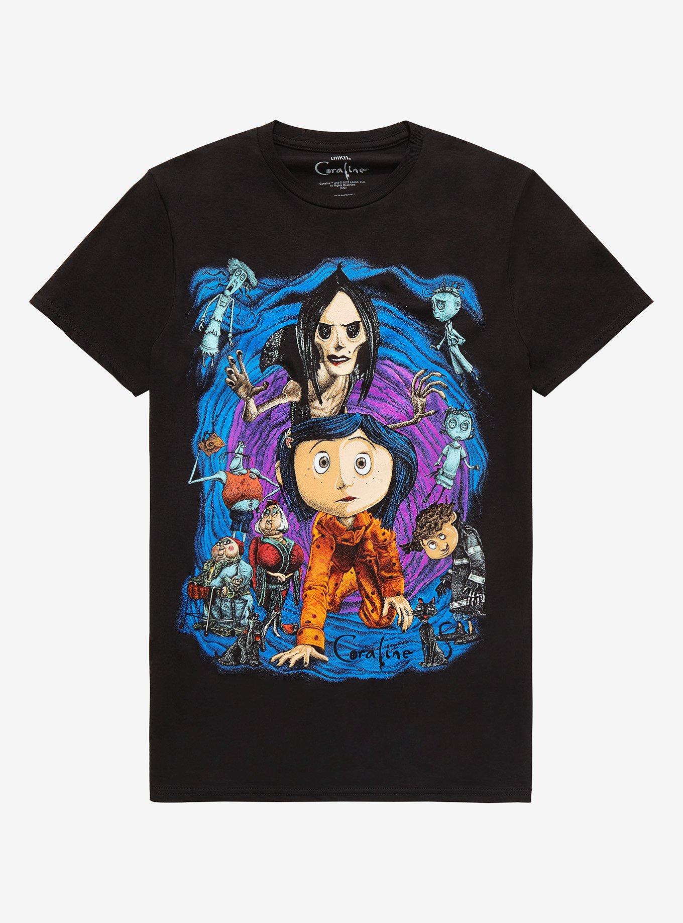 Coraline Spiral Tunnel Character TShirt Hot Topic