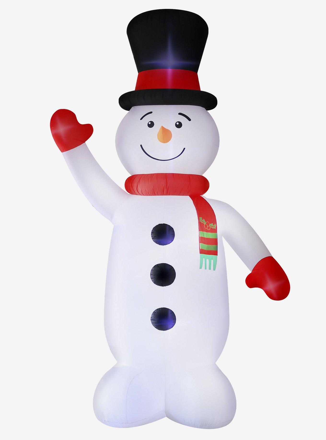 Giant Snowman 20foot Inflatable Airblown Hot Topic