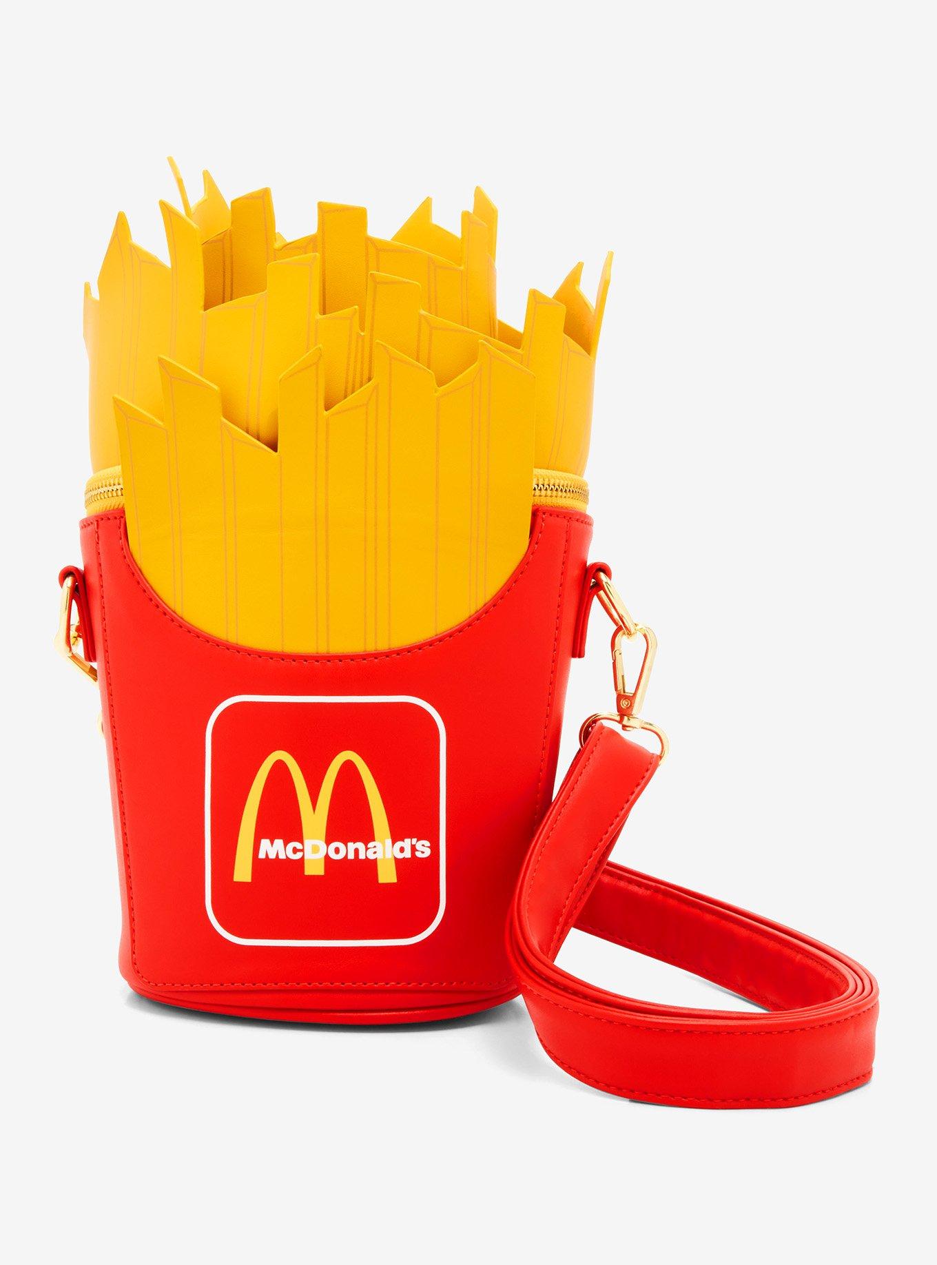 Loungefly McDonald’s Fries Figure Crossbody Bag BoxLunch