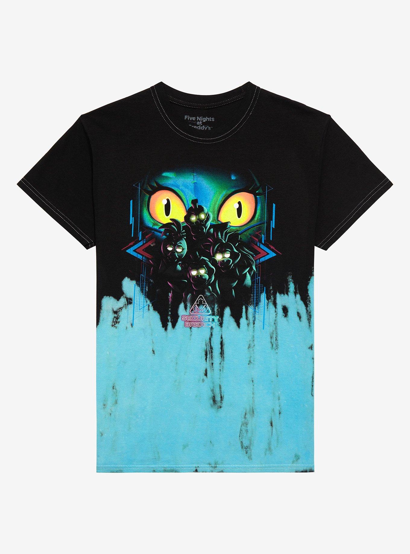Five Nights At Freddy's Security Breach Wash TShirt Hot Topic