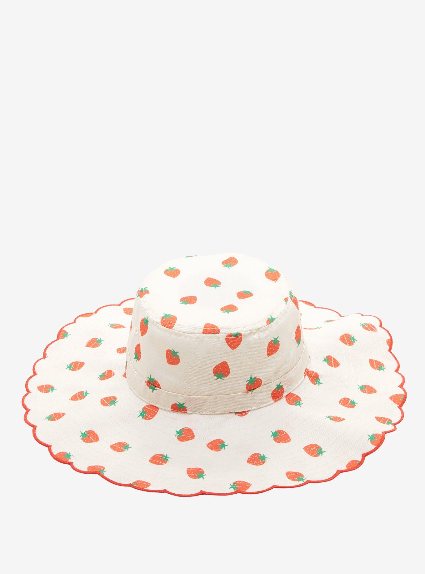 Strawberry Bucket Hat Hot Topic