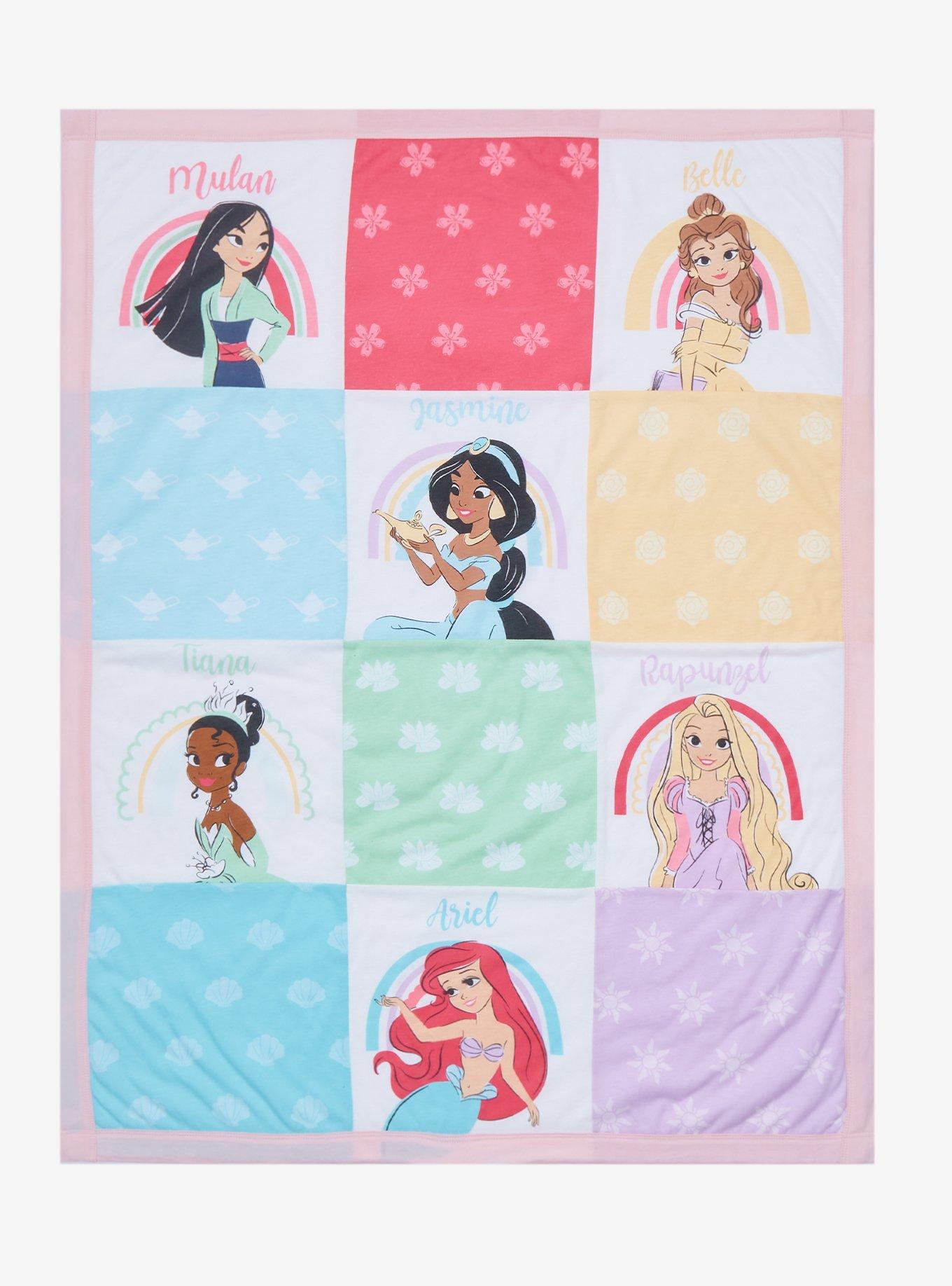 Disney Princess Portraits Swaddle Blanket BoxLunch Exclusive BoxLunch