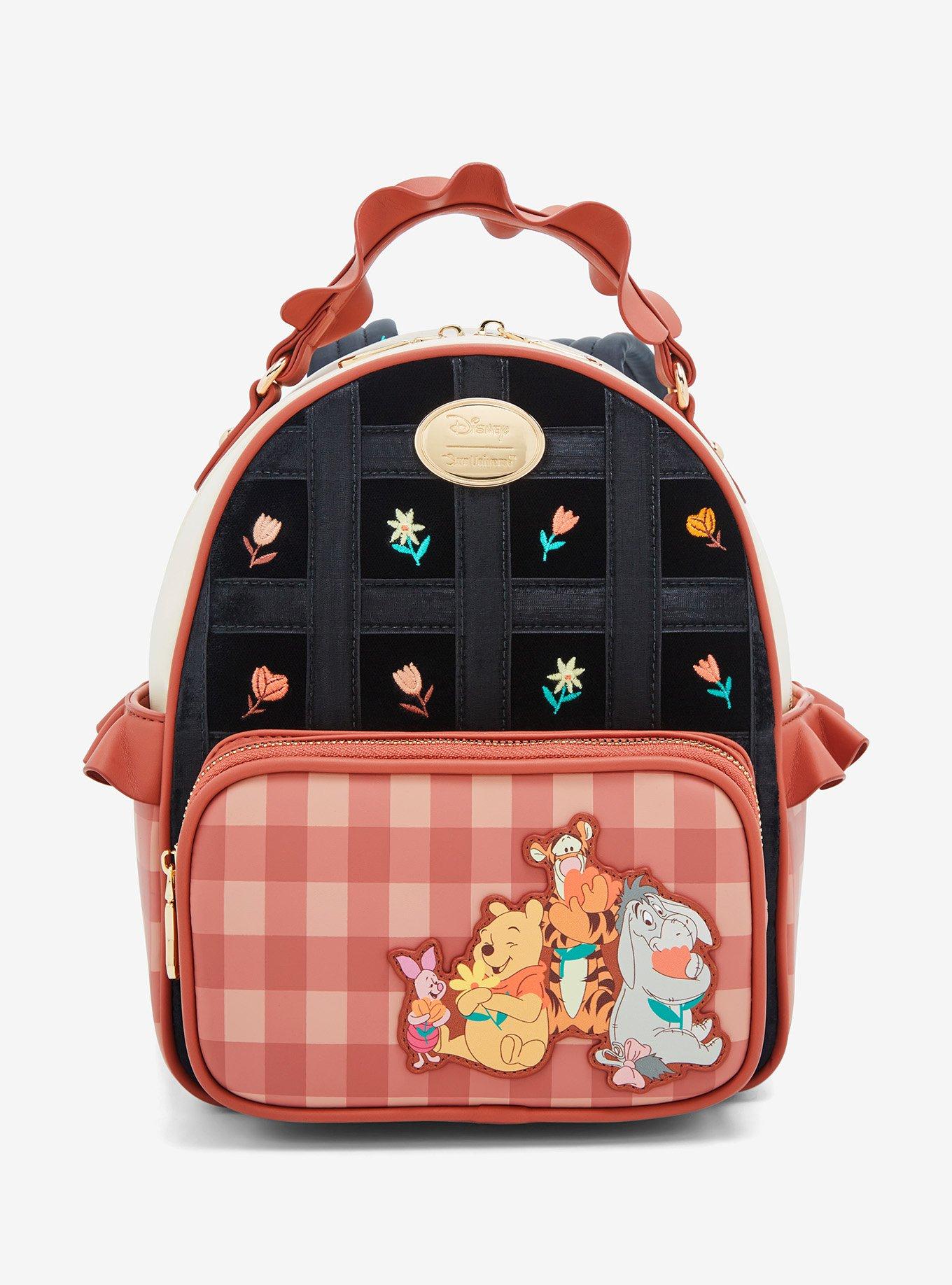 Our Universe Disney Winnie the Pooh Gingham Mini Backpack BoxLunch
