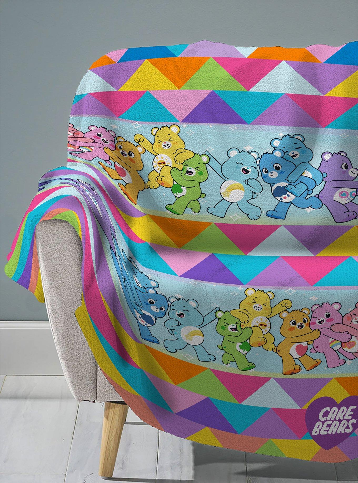 Care Bears Raschel Throw Blanket Hot Topic
