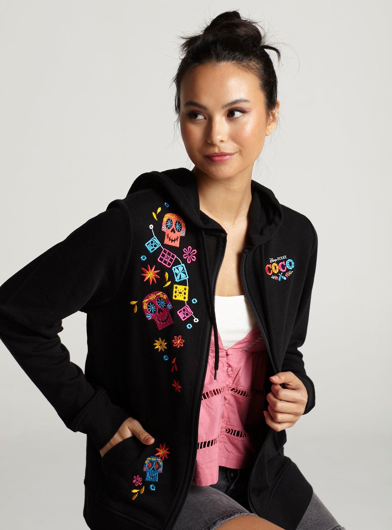 Her Universe Disney Pixar Coco Embroidered Hoodie Her Universe