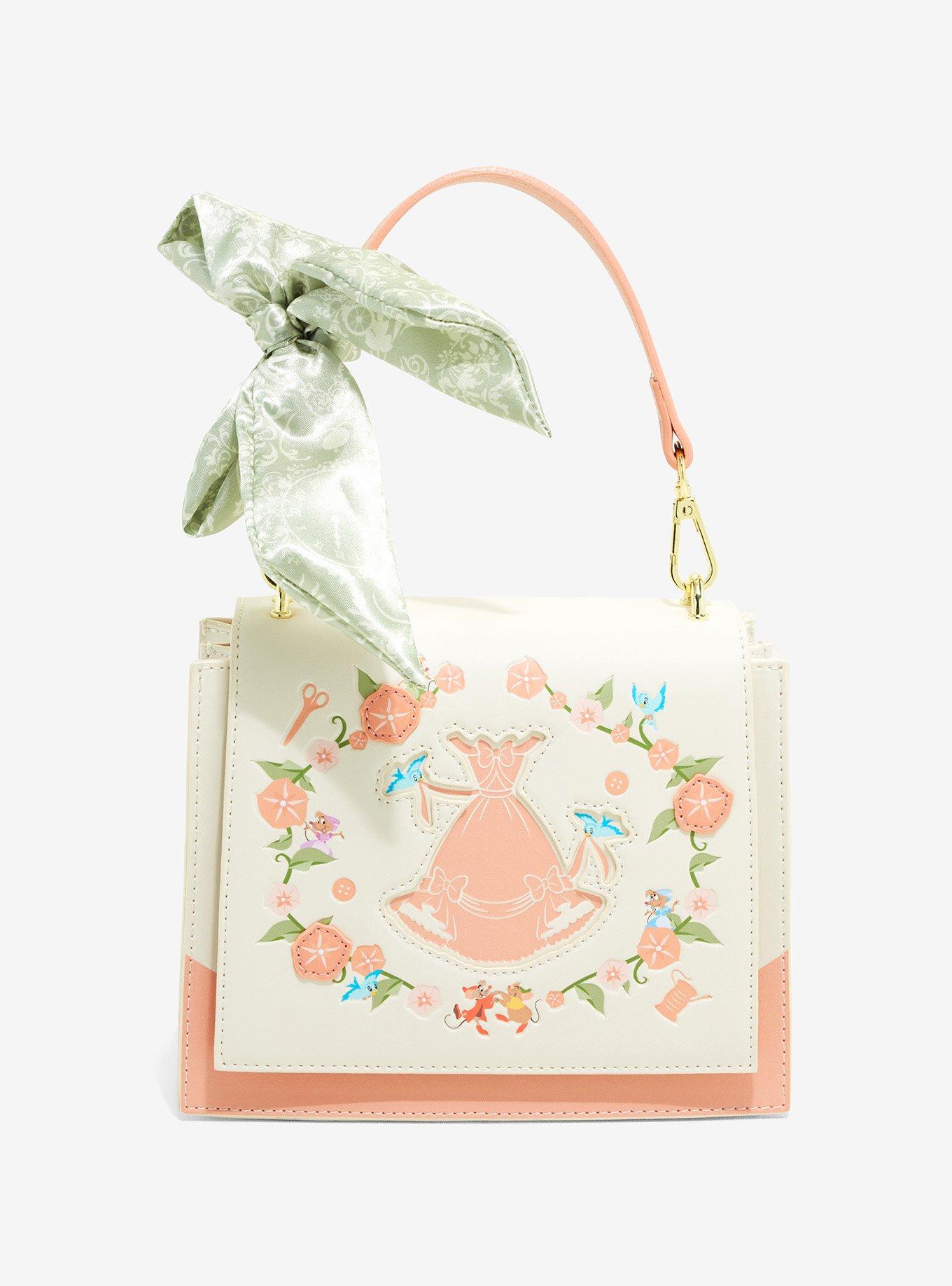 Loungefly Disney Cinderella Floral Dress Crossbody Bag BoxLunch