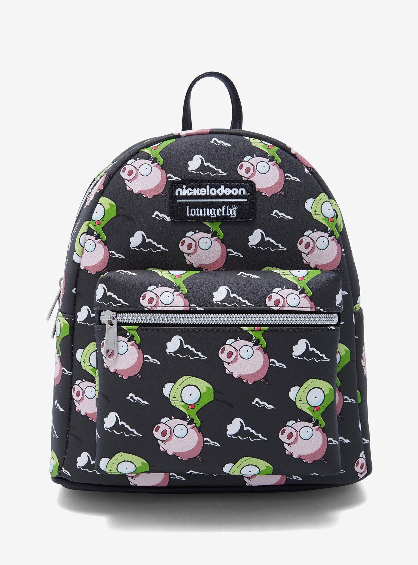 Loungefly Invader Zim GIR & Pig Mini Backpack Hot Topic