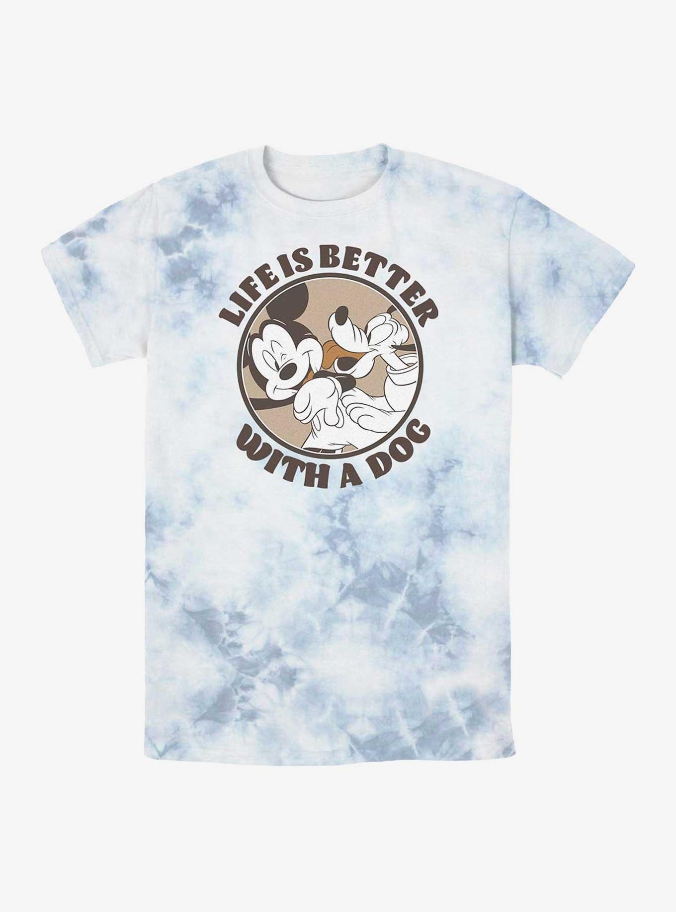 Disney Mickey Mouse Dog Life TieDye TShirt Her Universe