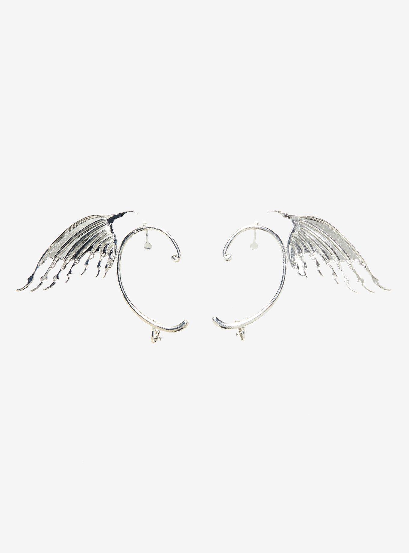 Bat Wing Ear Cuff Set Hot Topic
