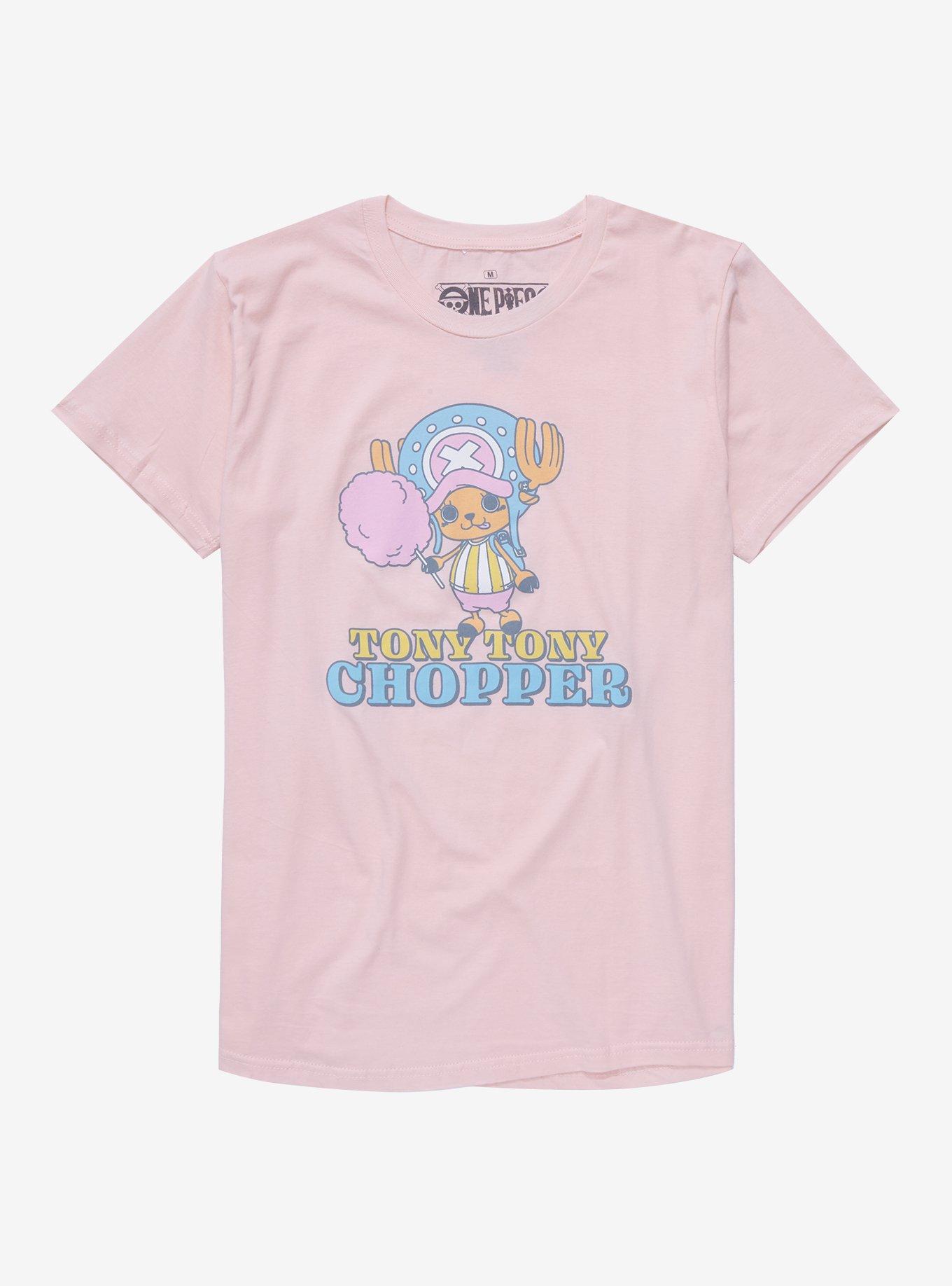 One Piece Chopper Cotton Candy Boyfriend Fit Girls TShirt Hot Topic