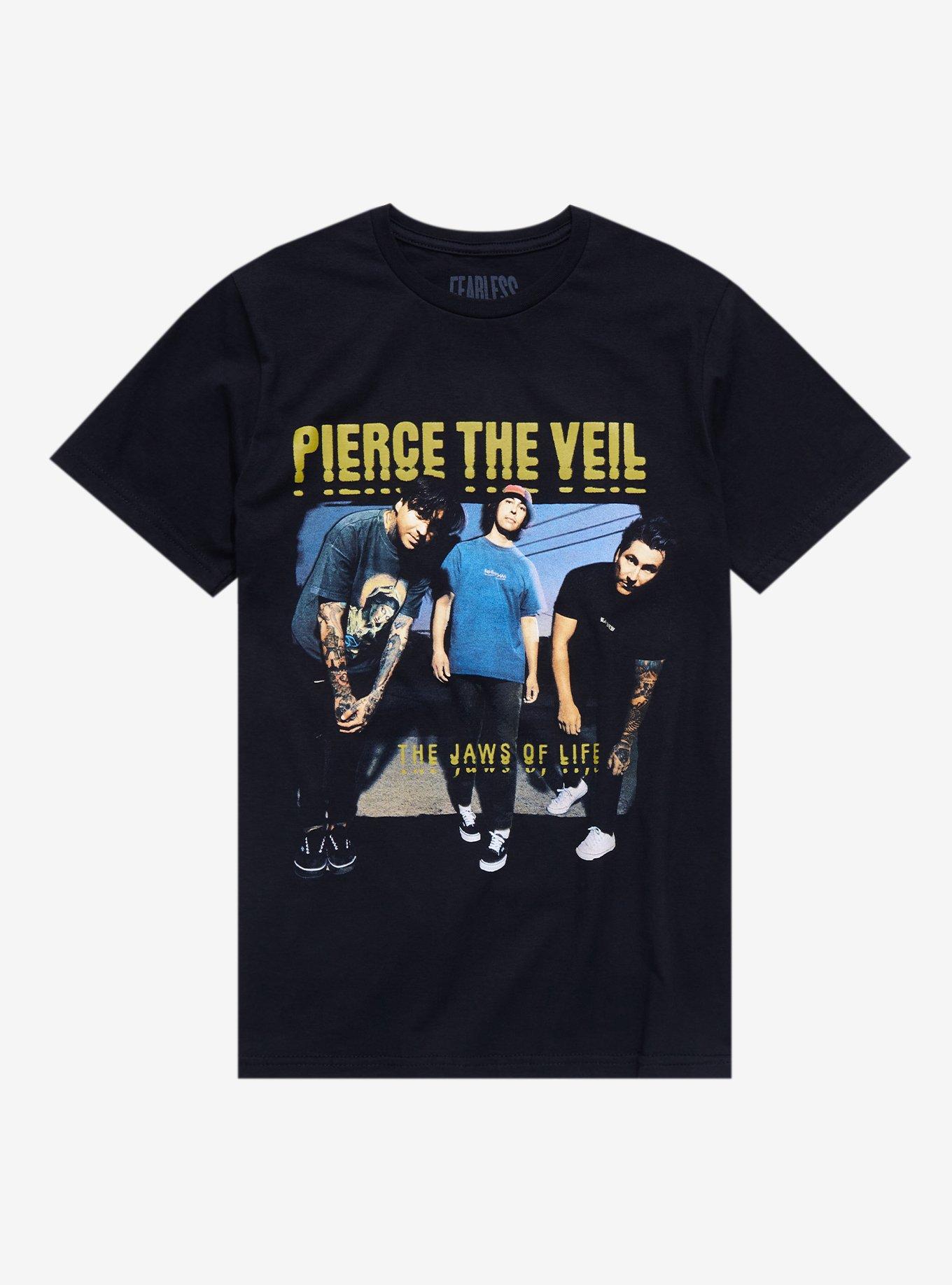 Pierce The Veil Jaws Of Life Boyfriend Fit Girls TShirt Hot Topic