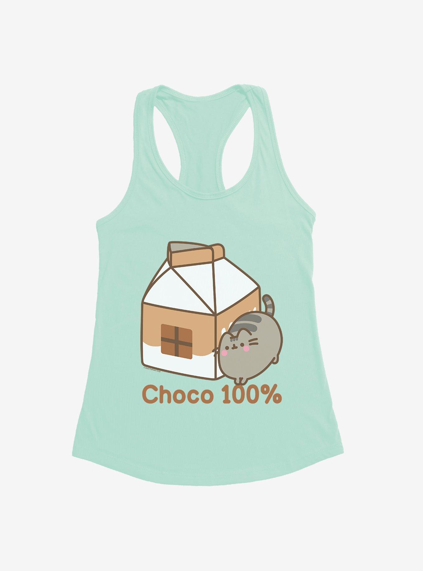 Pusheen Sips Choco 100 Percent Girls Tank Hot Topic