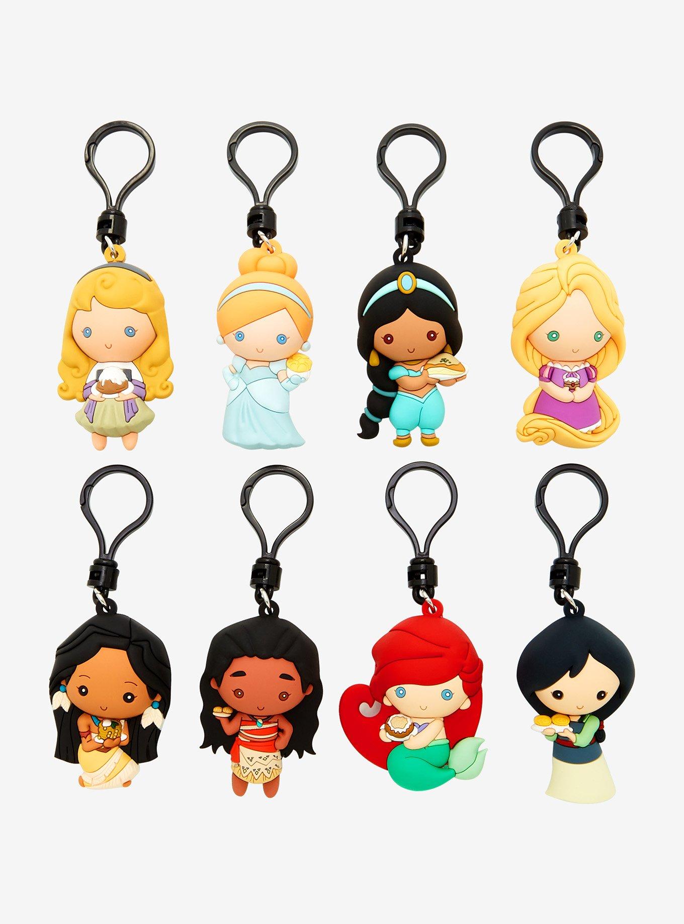 Disney Princess Characters Food Blind Bag Figural Bag Clips BoxLunch