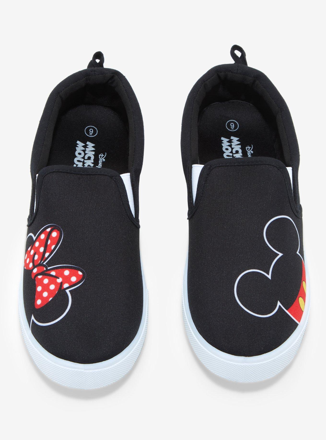 Disney Mickey Mouse Minnie Mouse SlipOn Sneakers Hot Topic lupon.gov.ph