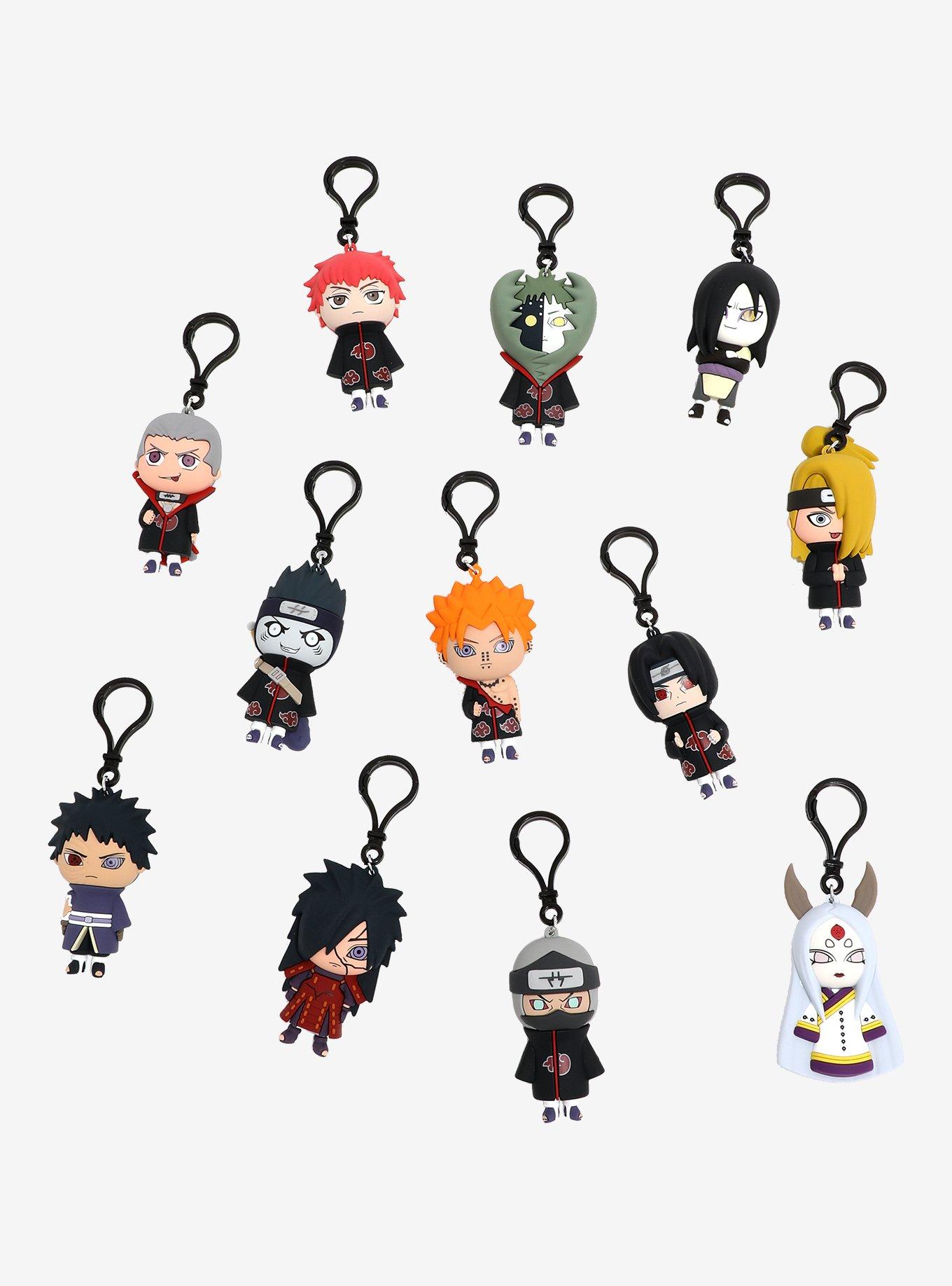 Naruto Shippuden Characters Blind Bag Figural Bag Clip BoxLunch