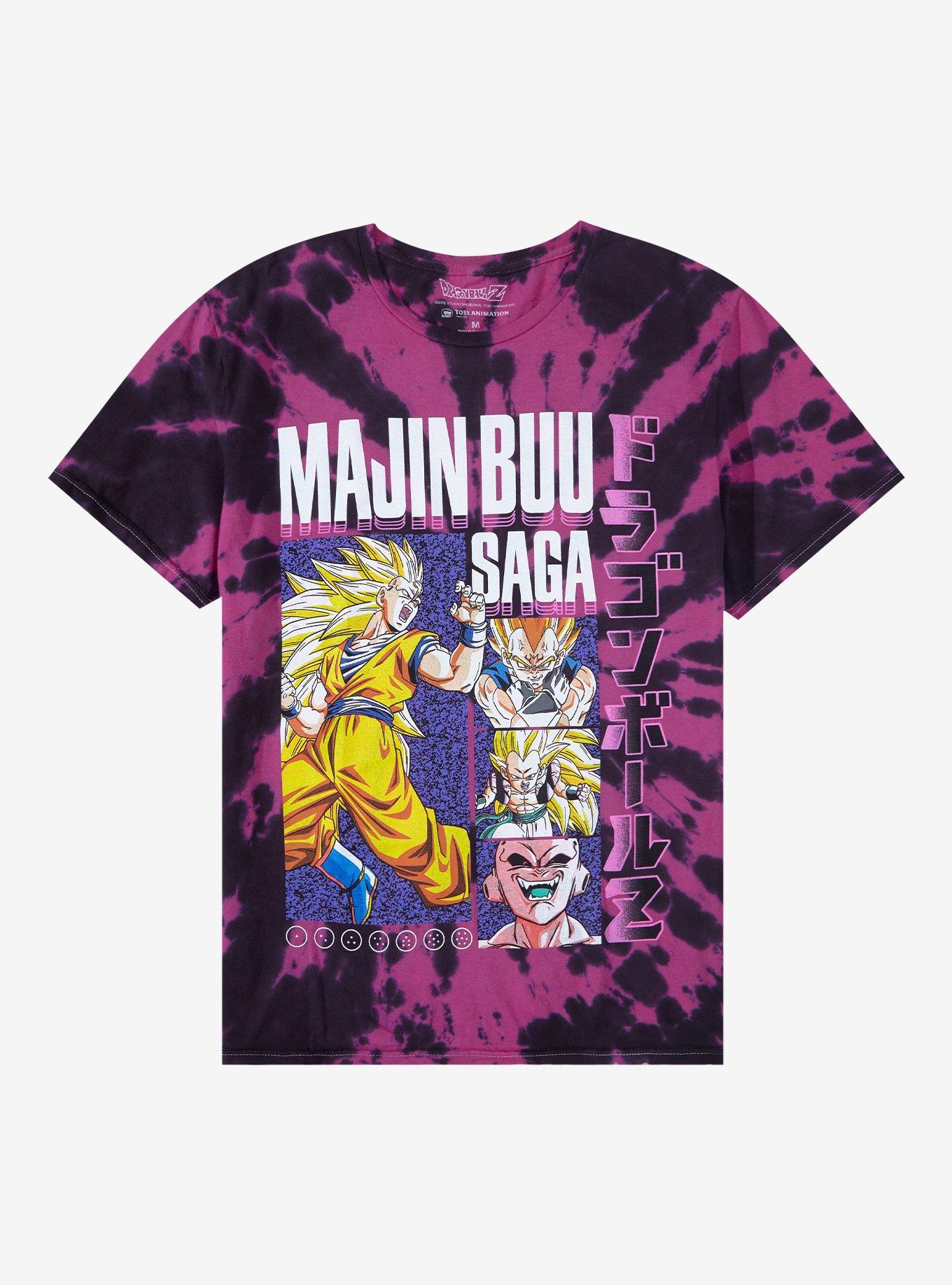 Dragon Ball Z Buu Saga TieDye TShirt Hot Topic