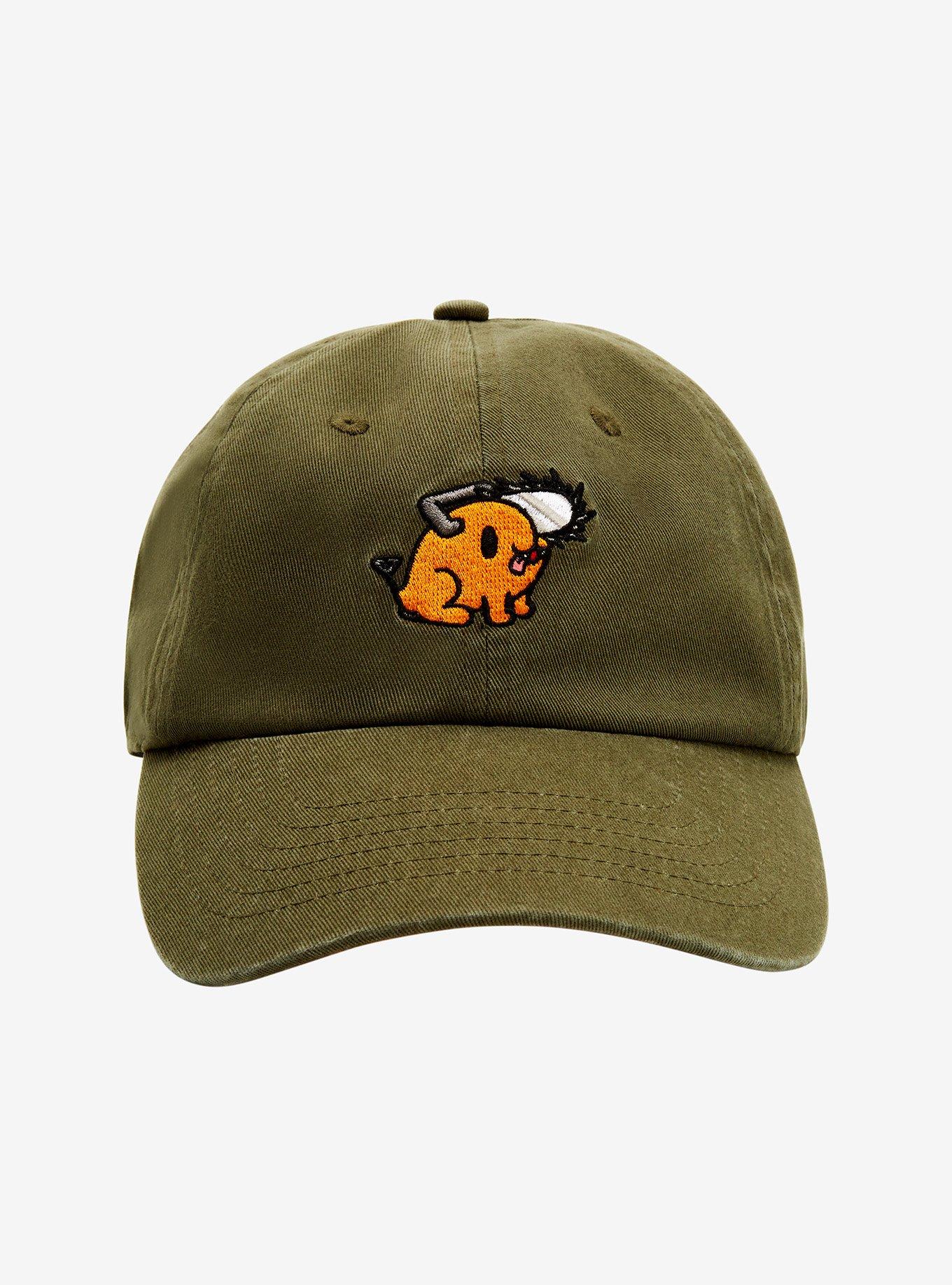 Chainsaw Man Pochita Embroidered Cap BoxLunch Exclusive BoxLunch