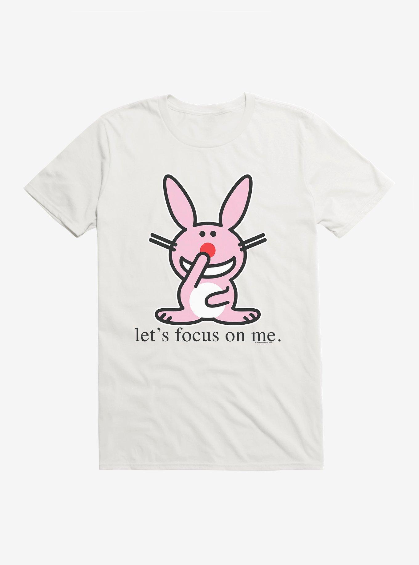 It's Happy Bunny Focus On Me TShirt Hot Topic