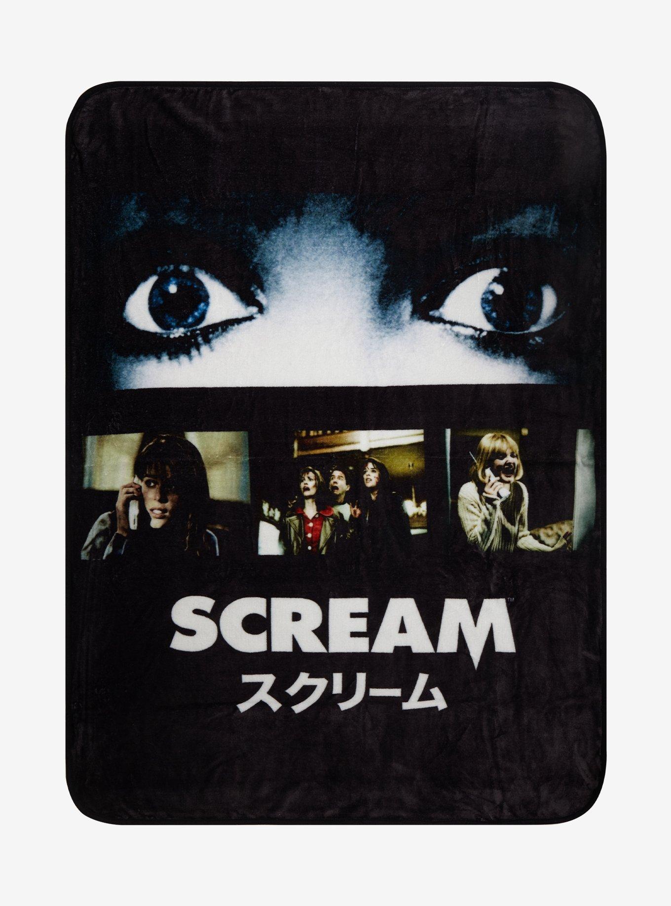 Scream Film Scenes Throw Blanket Hot Topic