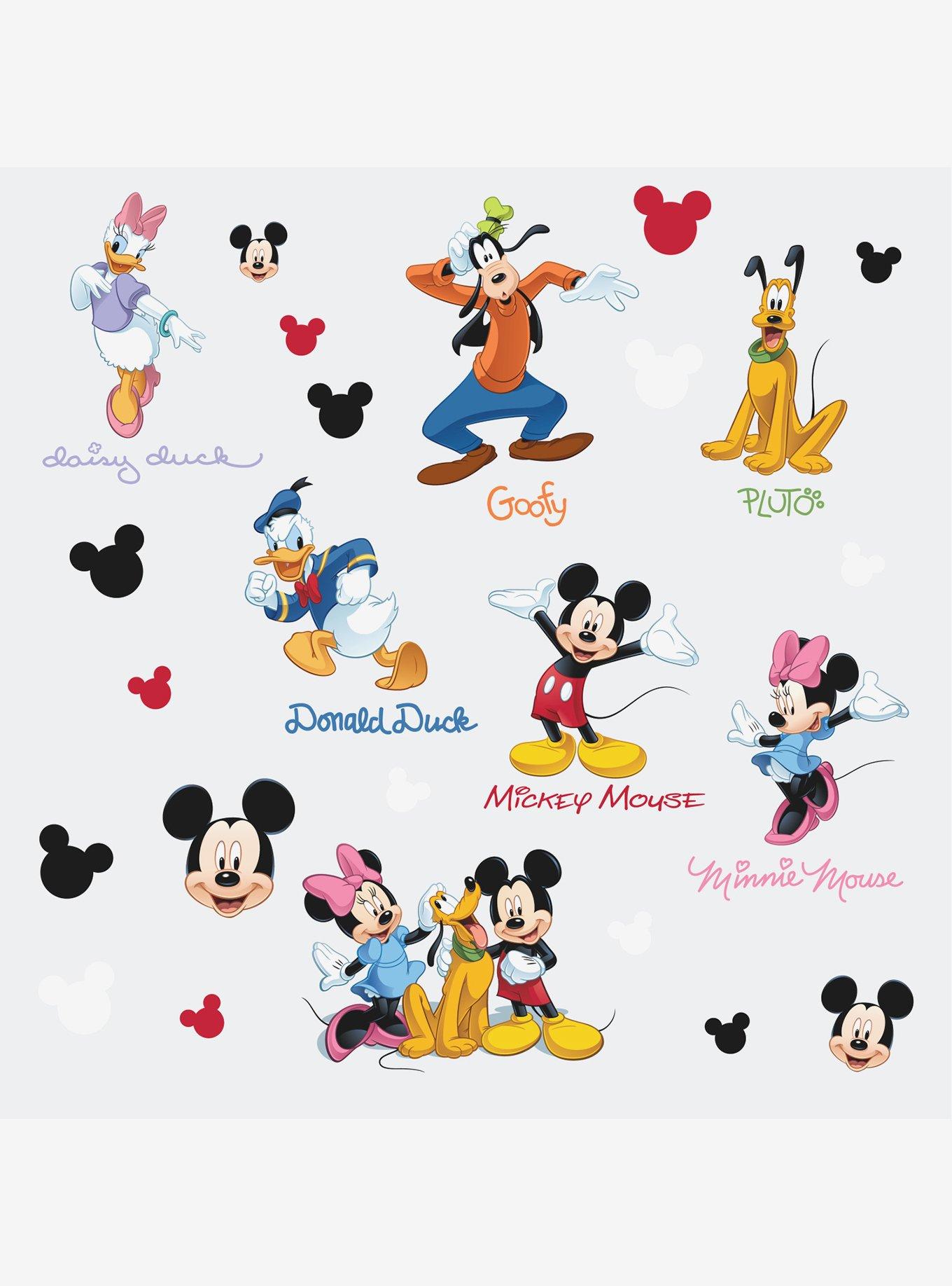 Disney Mickey Mouse & Friends Peel & Stick Wall Decal Hot Topic