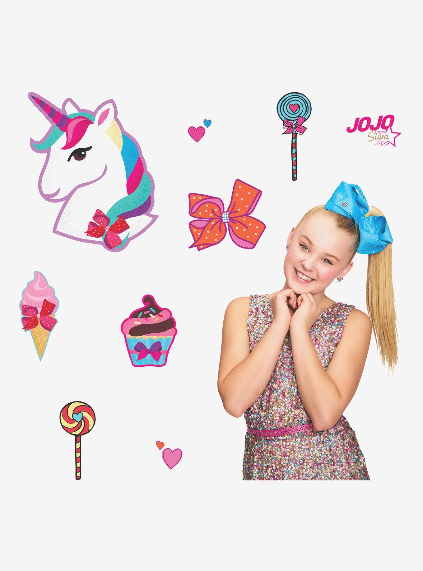 Jojo Siwa Unicorn Dream Peel And Stick Giant Wall Decals BoxLunch