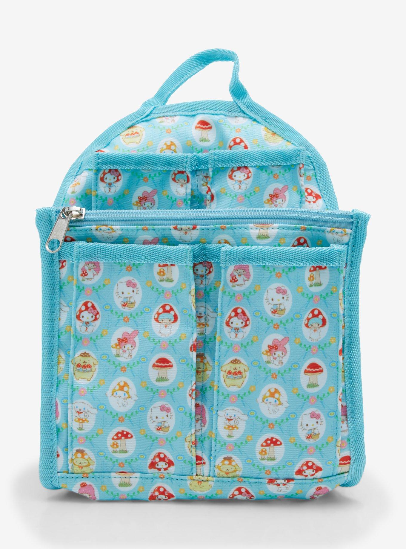 Sanrio Hello Kitty & Friends Mushrooms Mini Backpack Organizer