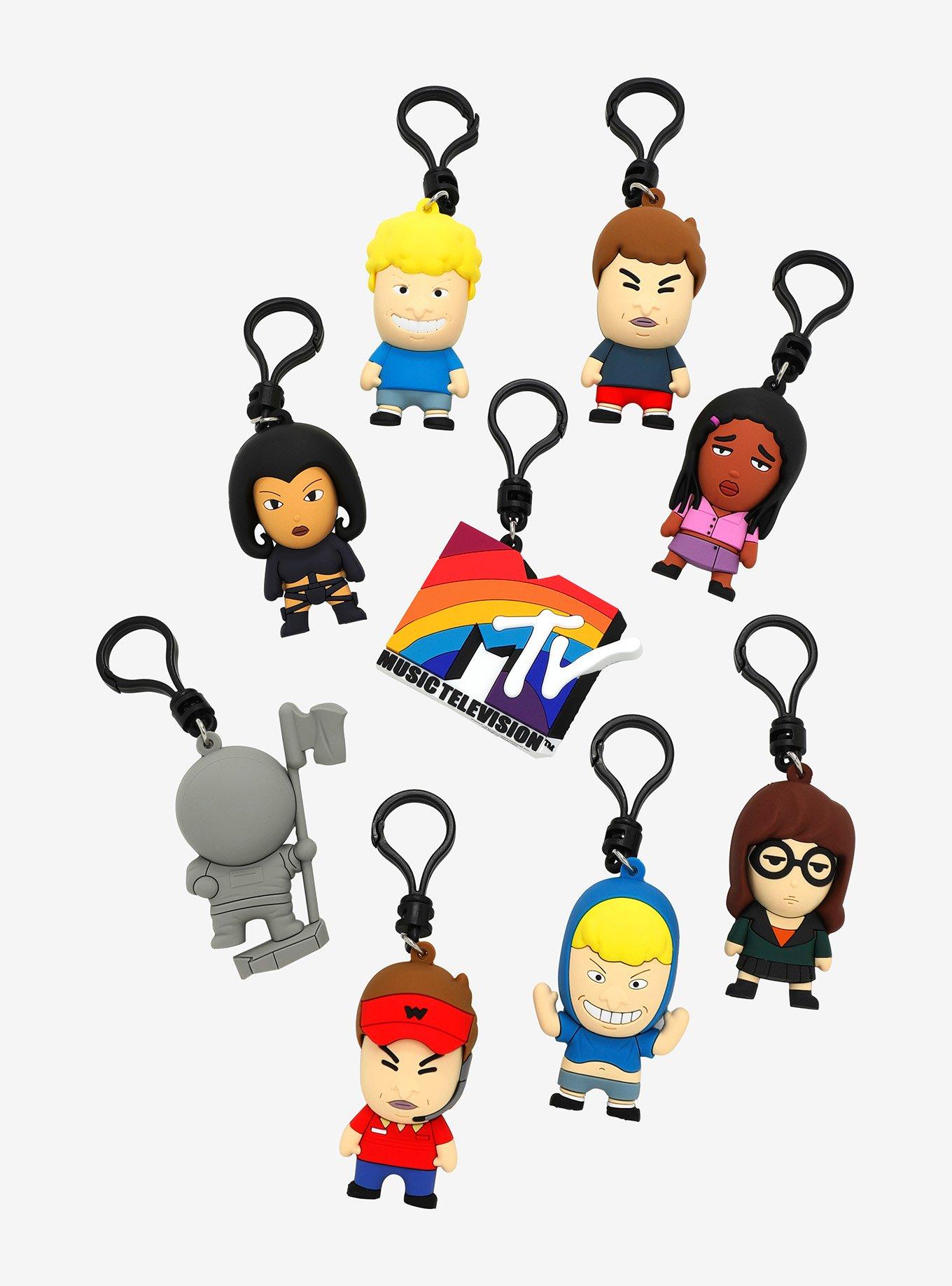 Hot Topic MTV Characters Blind Bag Figural Key Chain Hamilton Place