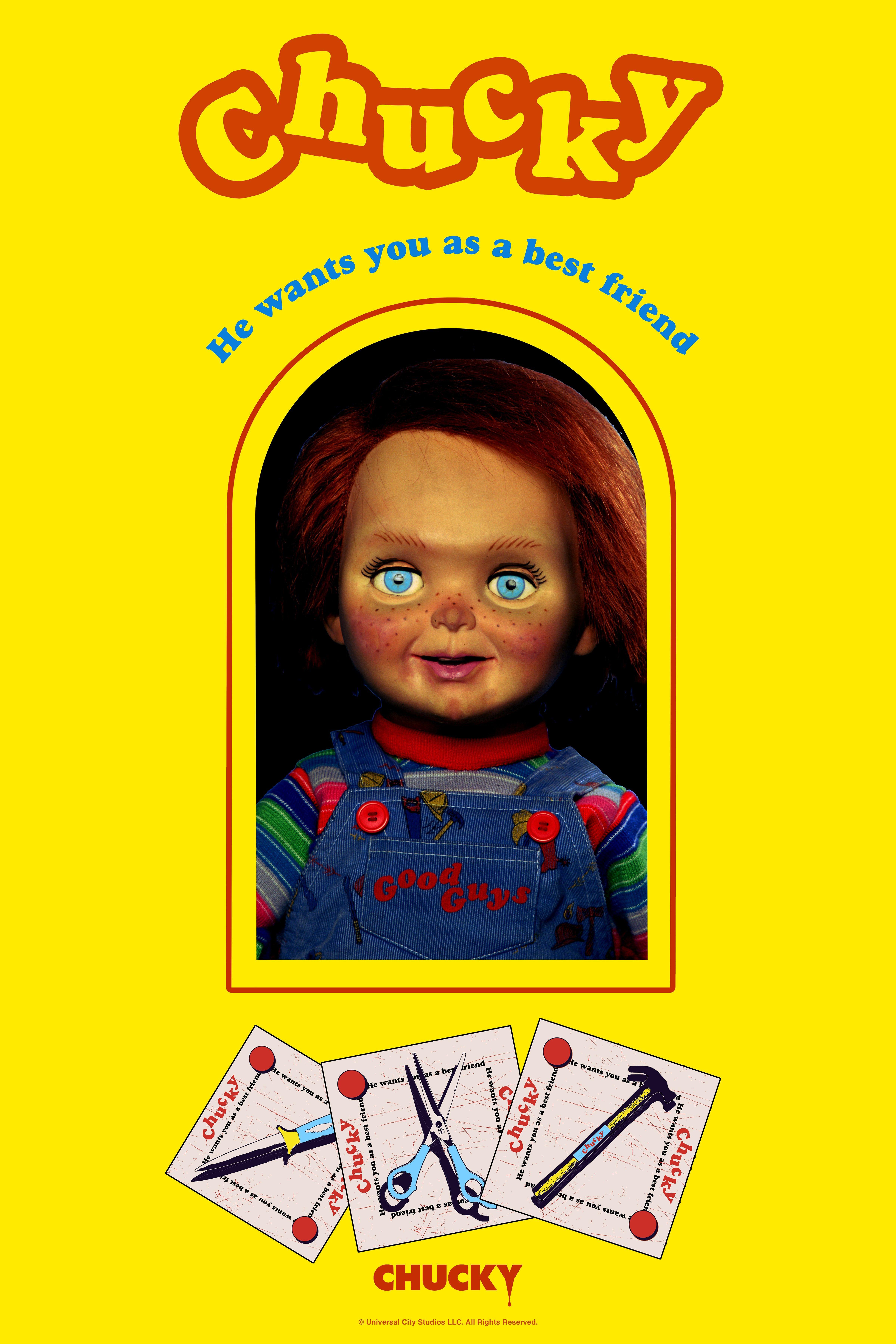 Hot Topic Chucky TV Series Good Guys Doll Poster Hamilton Place