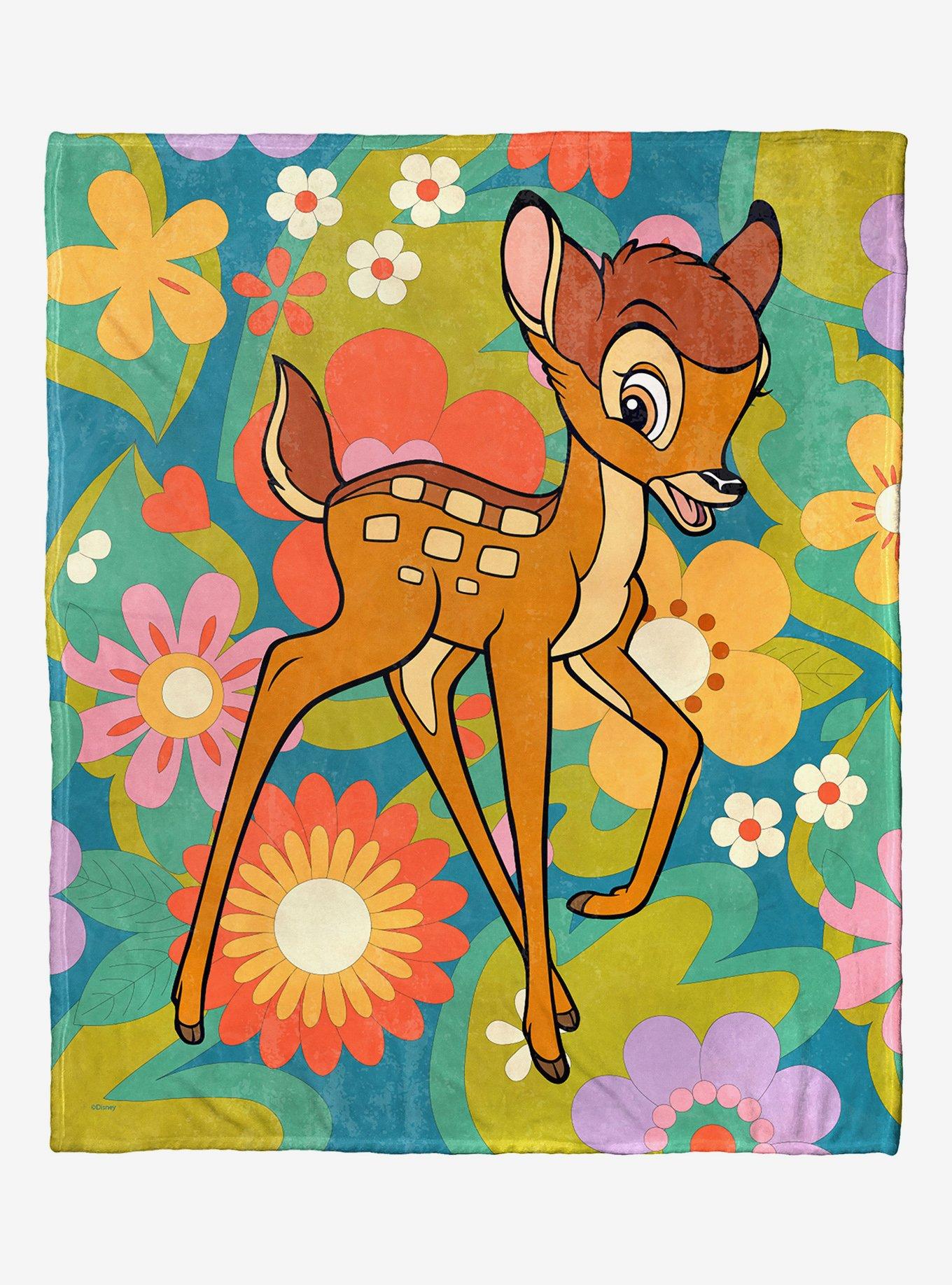 Disney Bambi 80th Celebration Mod About Bambi Blanket BoxLunch