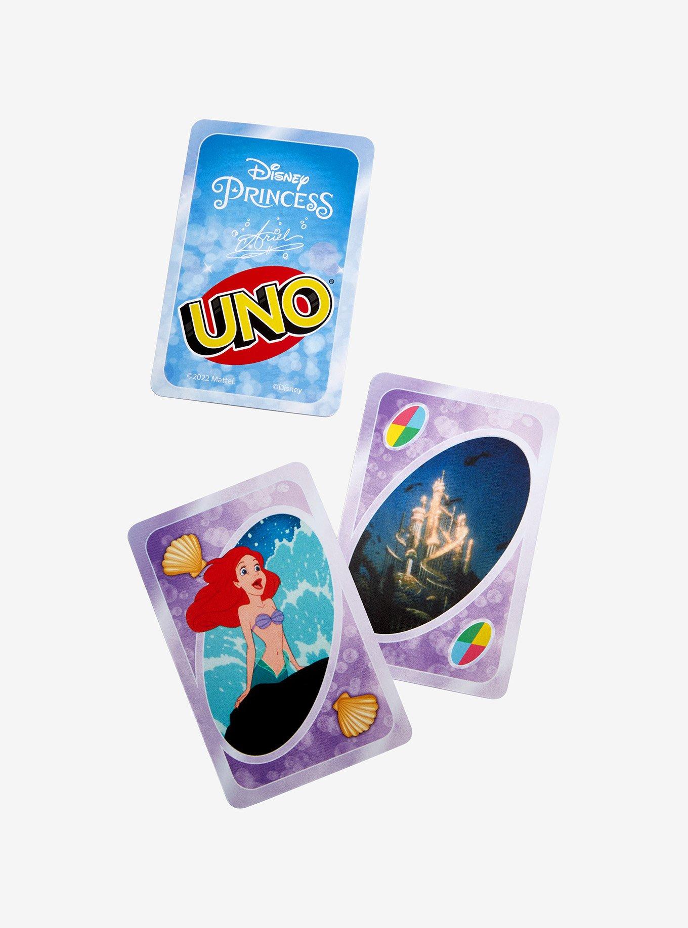 Uno Disney Princess The Little Mermaid Edition Card Game BoxLunch