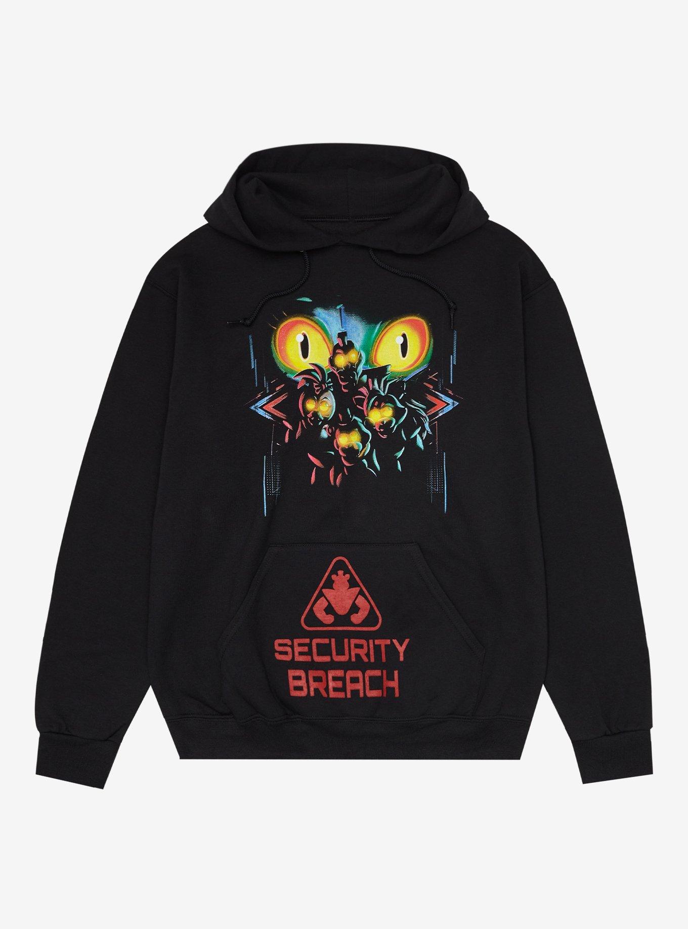 Five Nights At Freddy's Security Breach Eyes Hoodie Hot Topic
