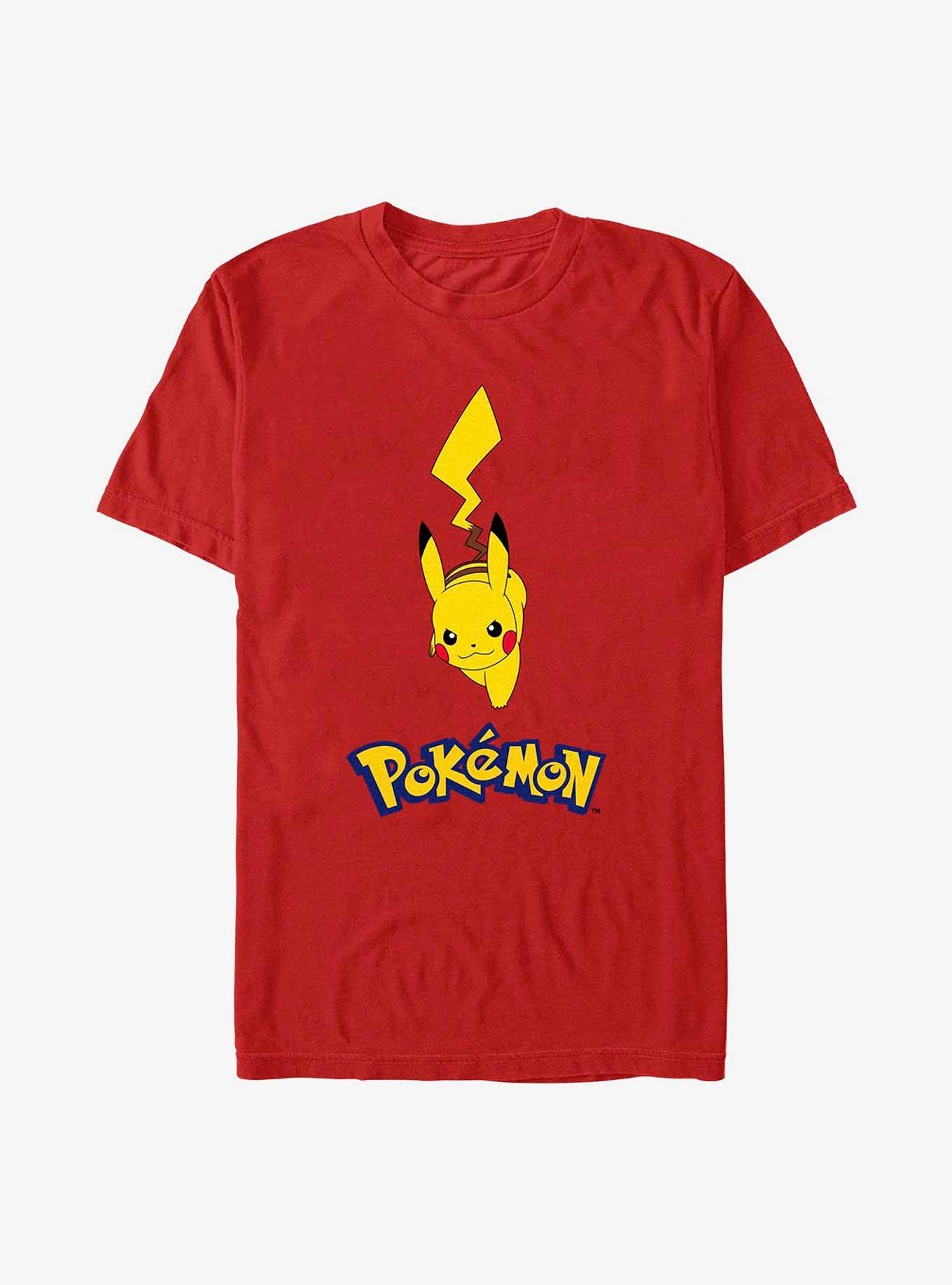 Pokemon Pikachu Agility TShirt RED Hot Topic