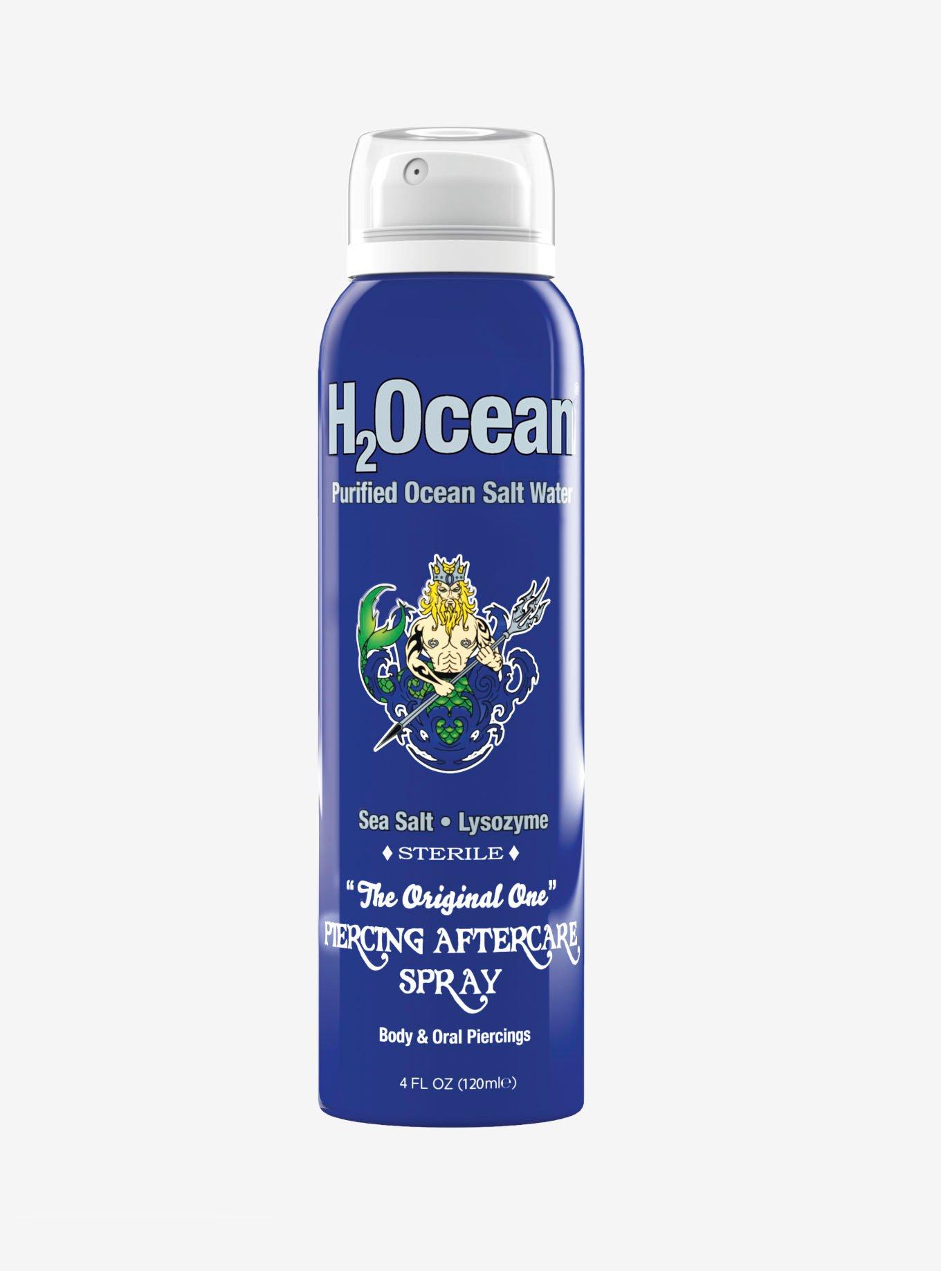 H2Ocean Piercing Aftercare Spray Hot Topic