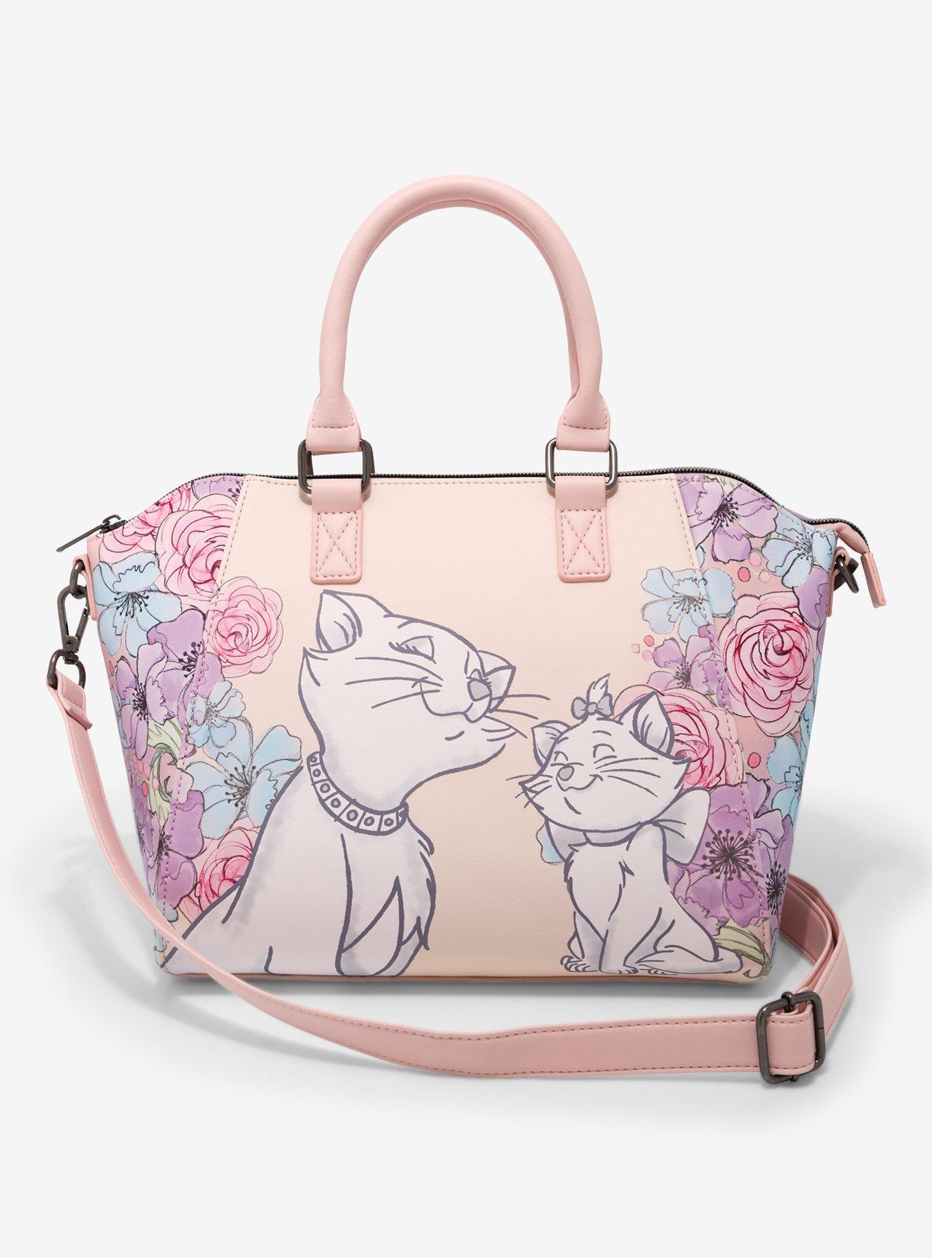 Hot Topic Loungefly Disney The Aristocats Marie & Duchess Floral