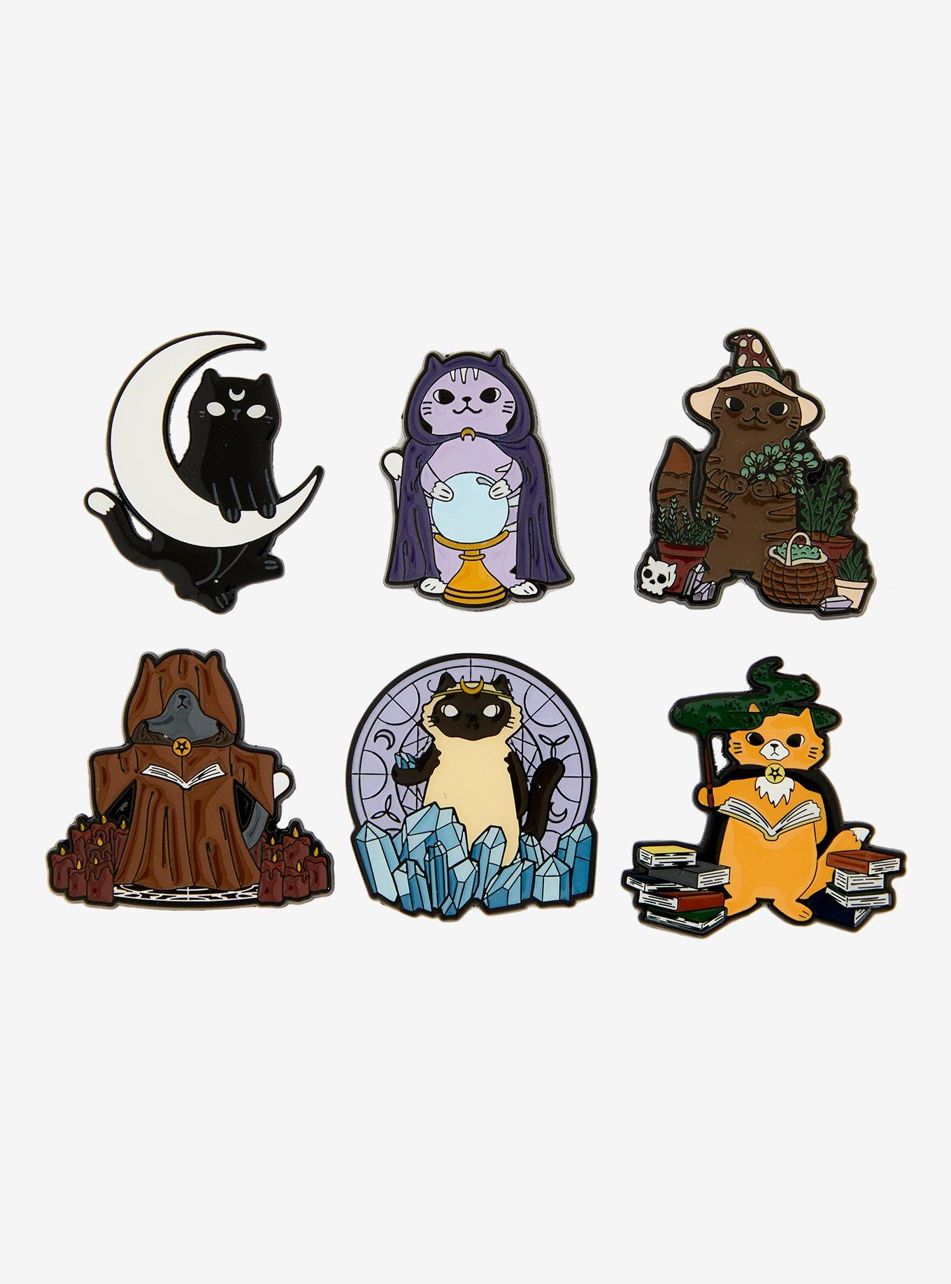 Hot Topic Horror Cats Series 7 Blind Box Enamel Pin Hot Topic Exclusive