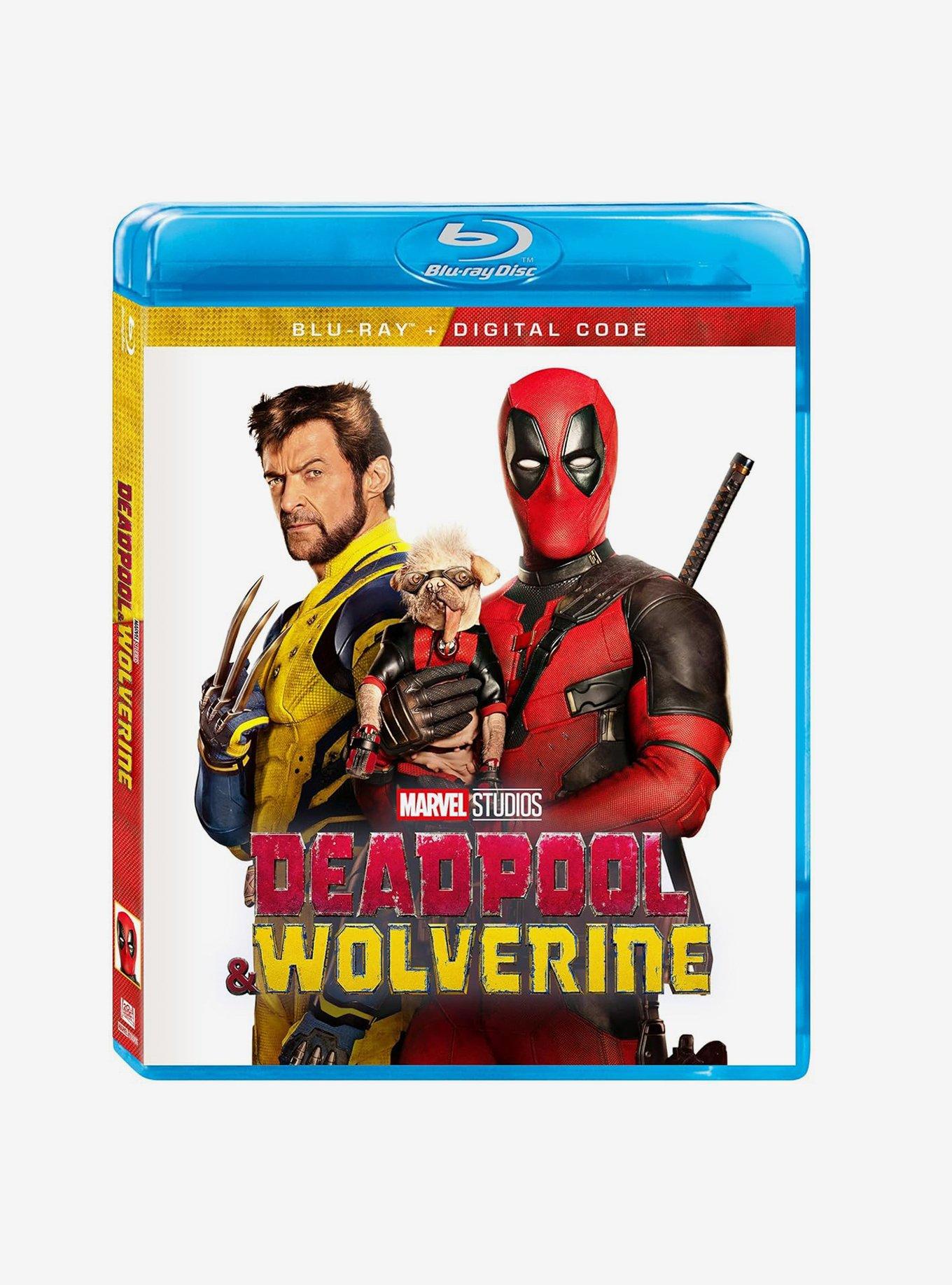 Marvel Deadpool Wolverine Bluray Digital Bluray Hot Topic
