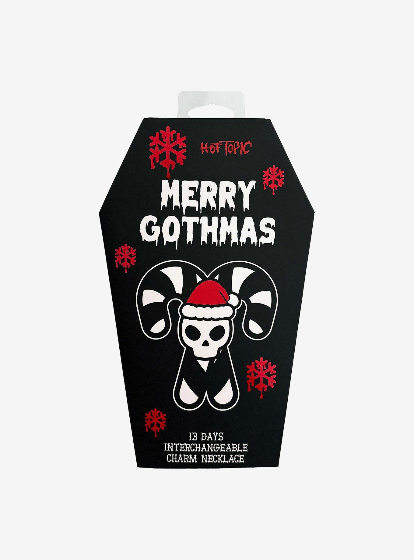 Merry Gothmas 13Day Advent Calendar Necklace Set Hot Topic