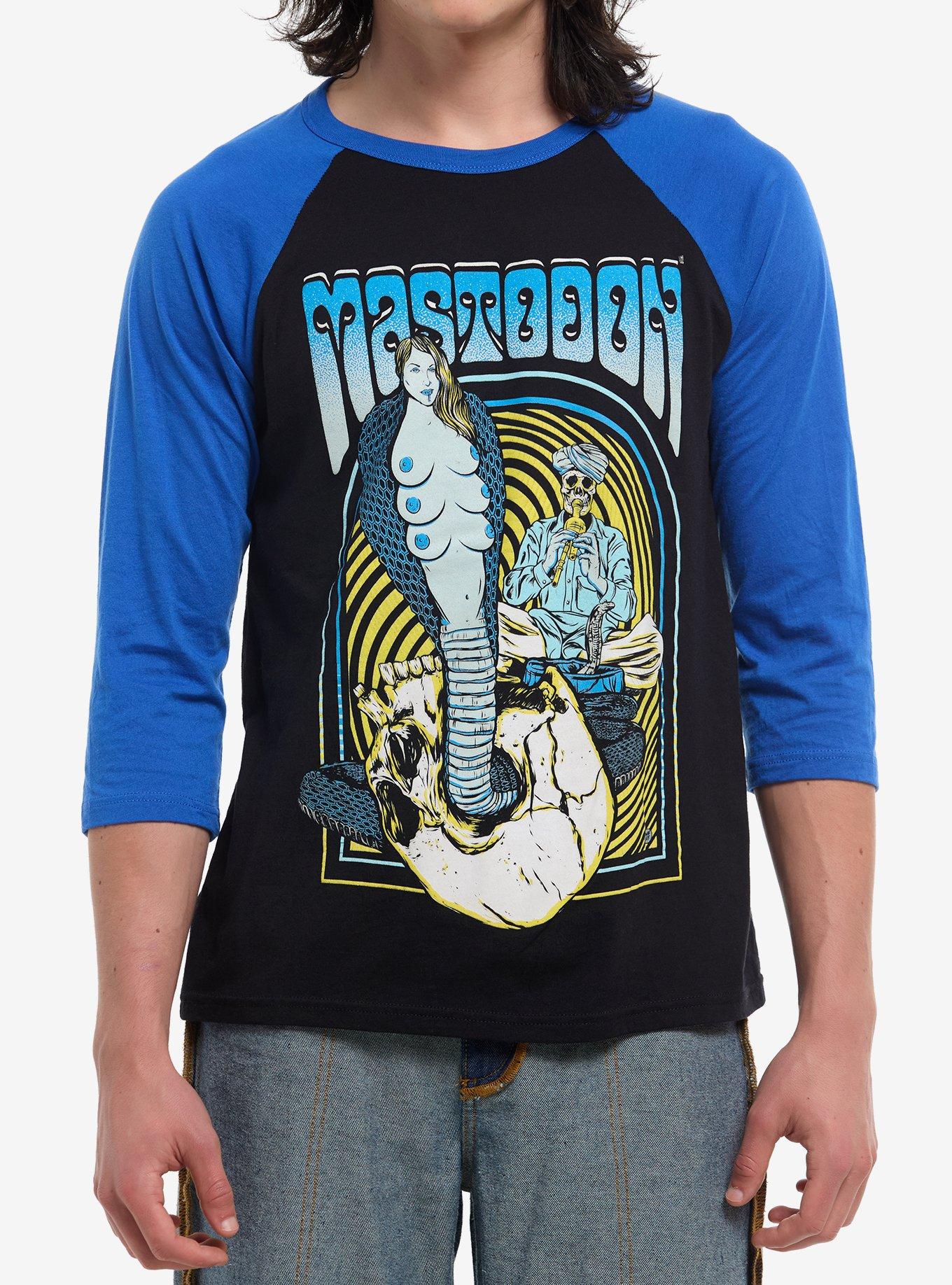 Mastodon Snake Charmer Raglan Hot Topic
