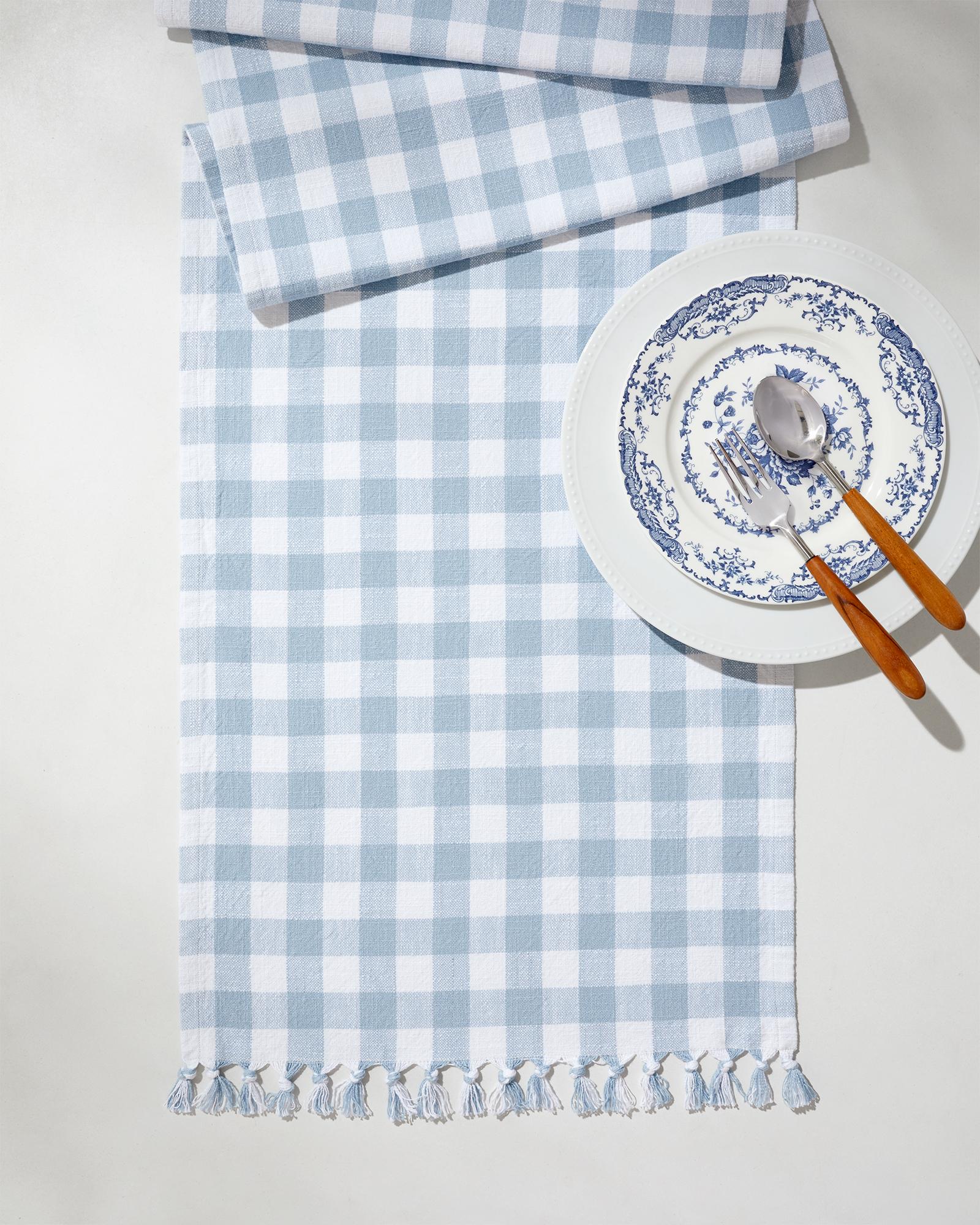 Gingham Table Runner Serena and Lily